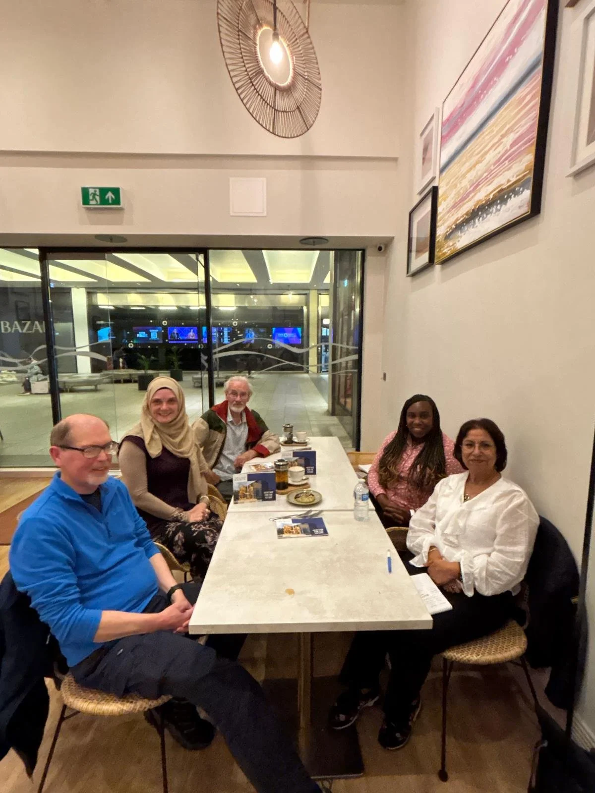 informal networking event