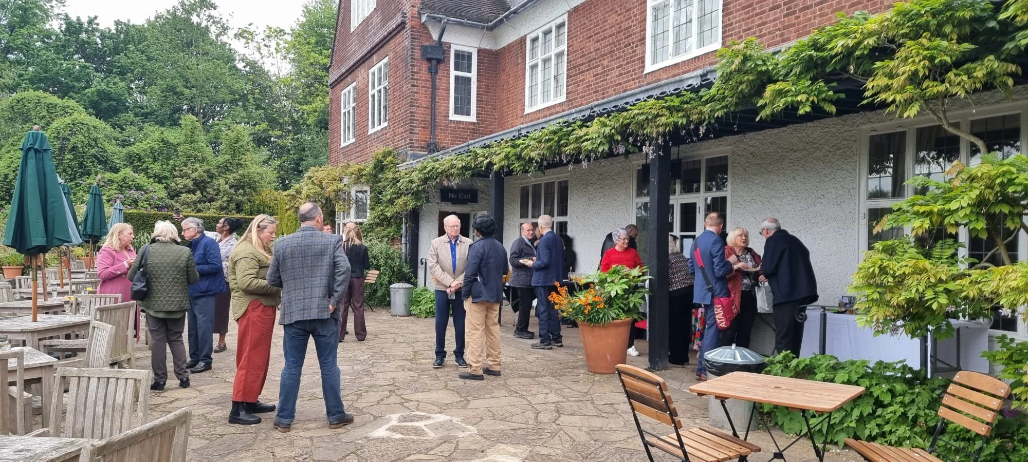 SUPPER IN THE GARDEN: annual garden party