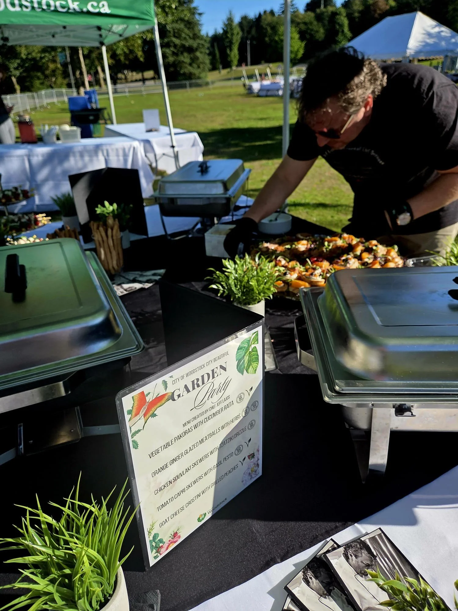 Woodstock's Garden Party awards. Southside Park.