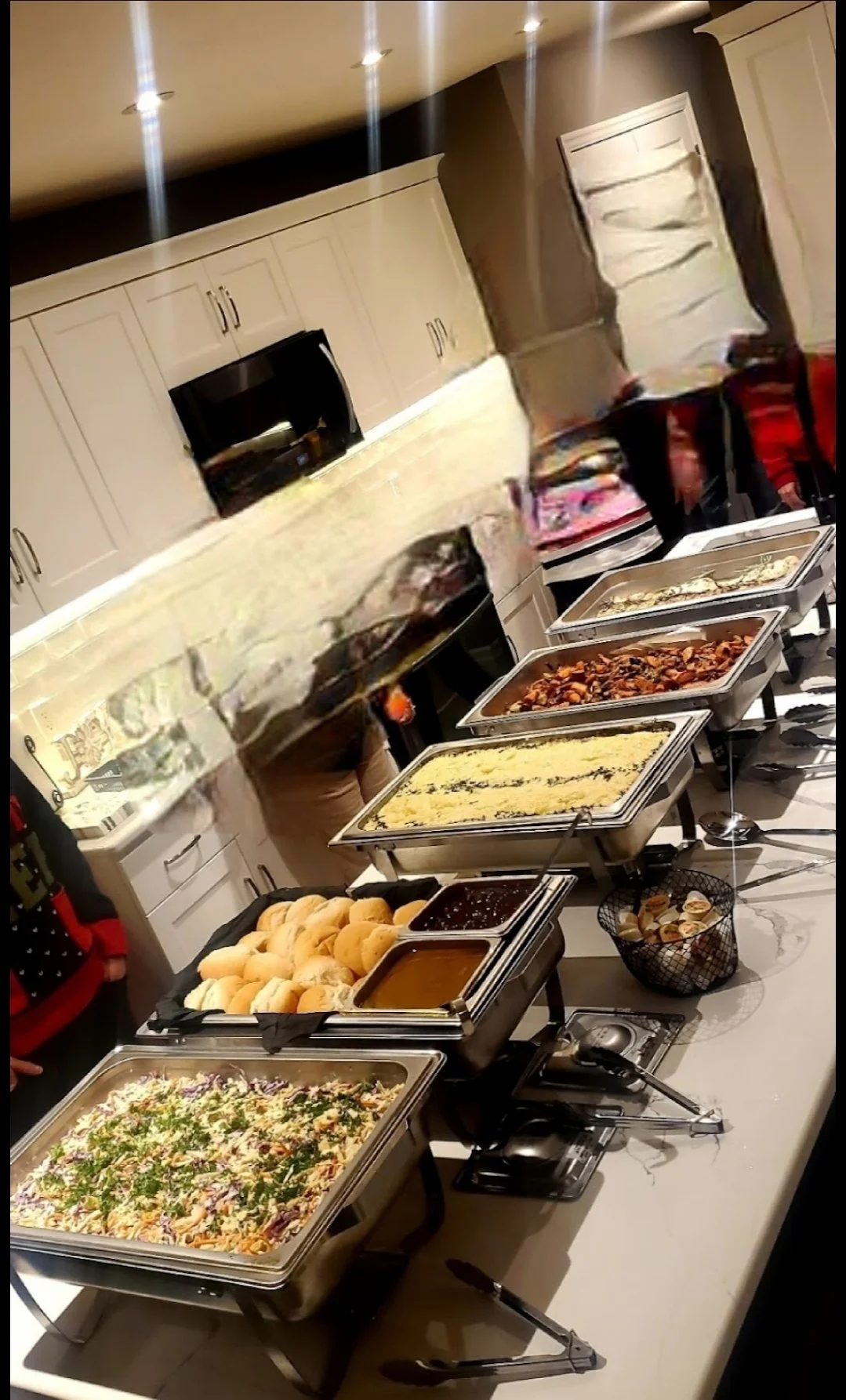 In home Party buffet - Christmas