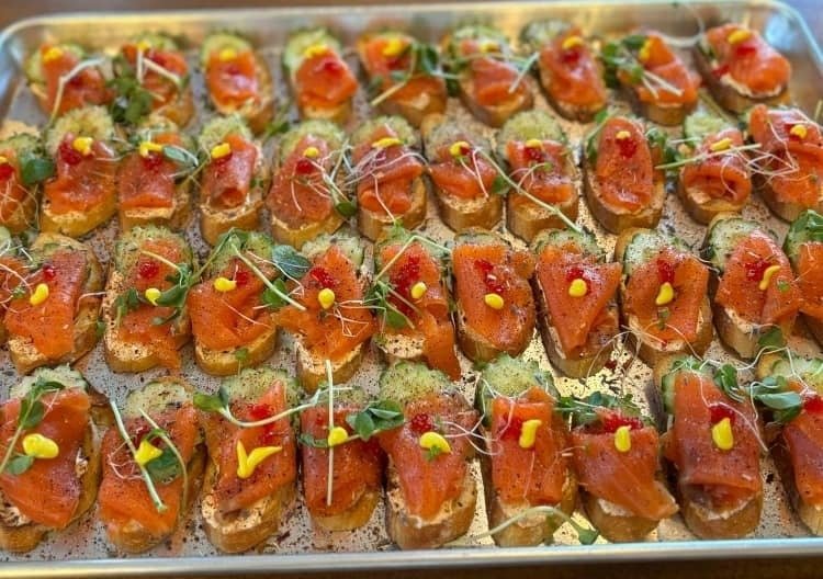 Smoked Salmon galore!