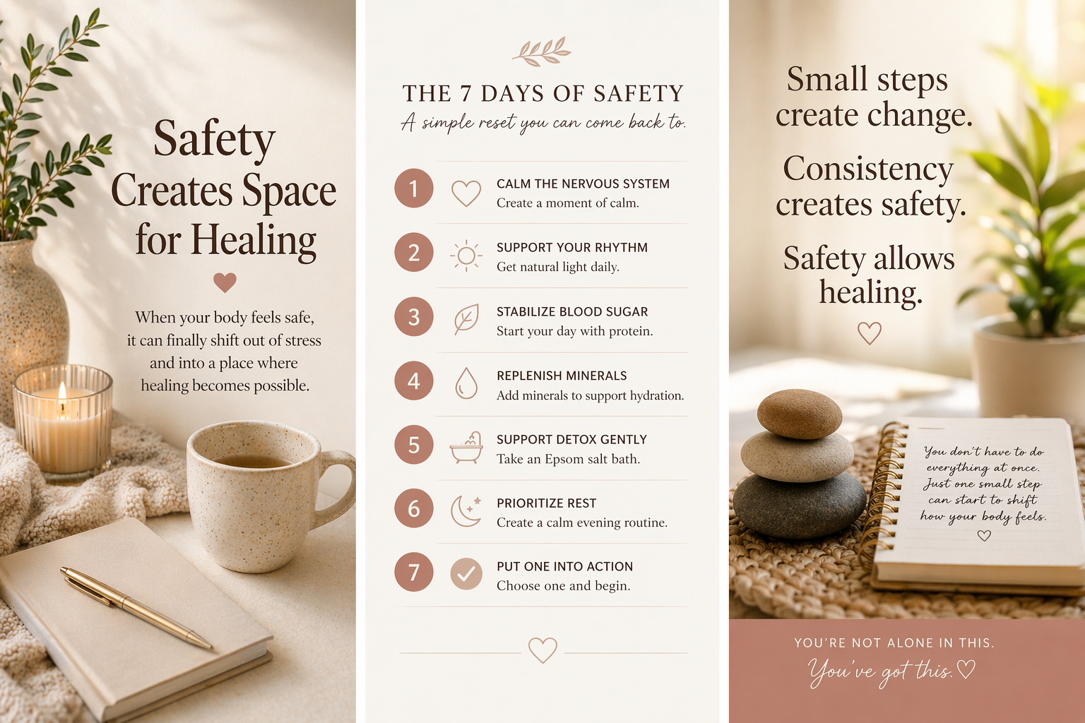 Helping Your Body Feel Safe to Heal: What Actually Creates Change</span>