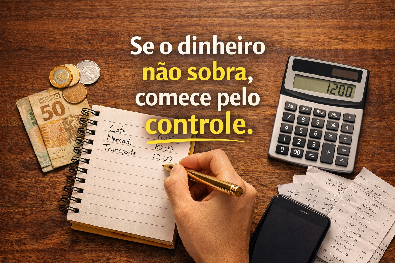 Como Organizar Sua Vida Financeira e Fazer o Dinheiro  Sobrar