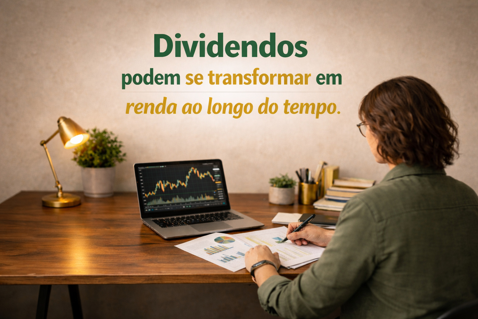 Como os Dividendos Podem se Transformar em Renda ao Longo do Tempo