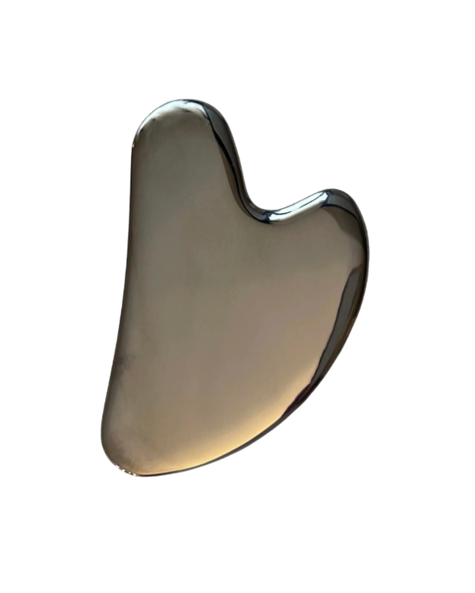 Silver gua sha tool