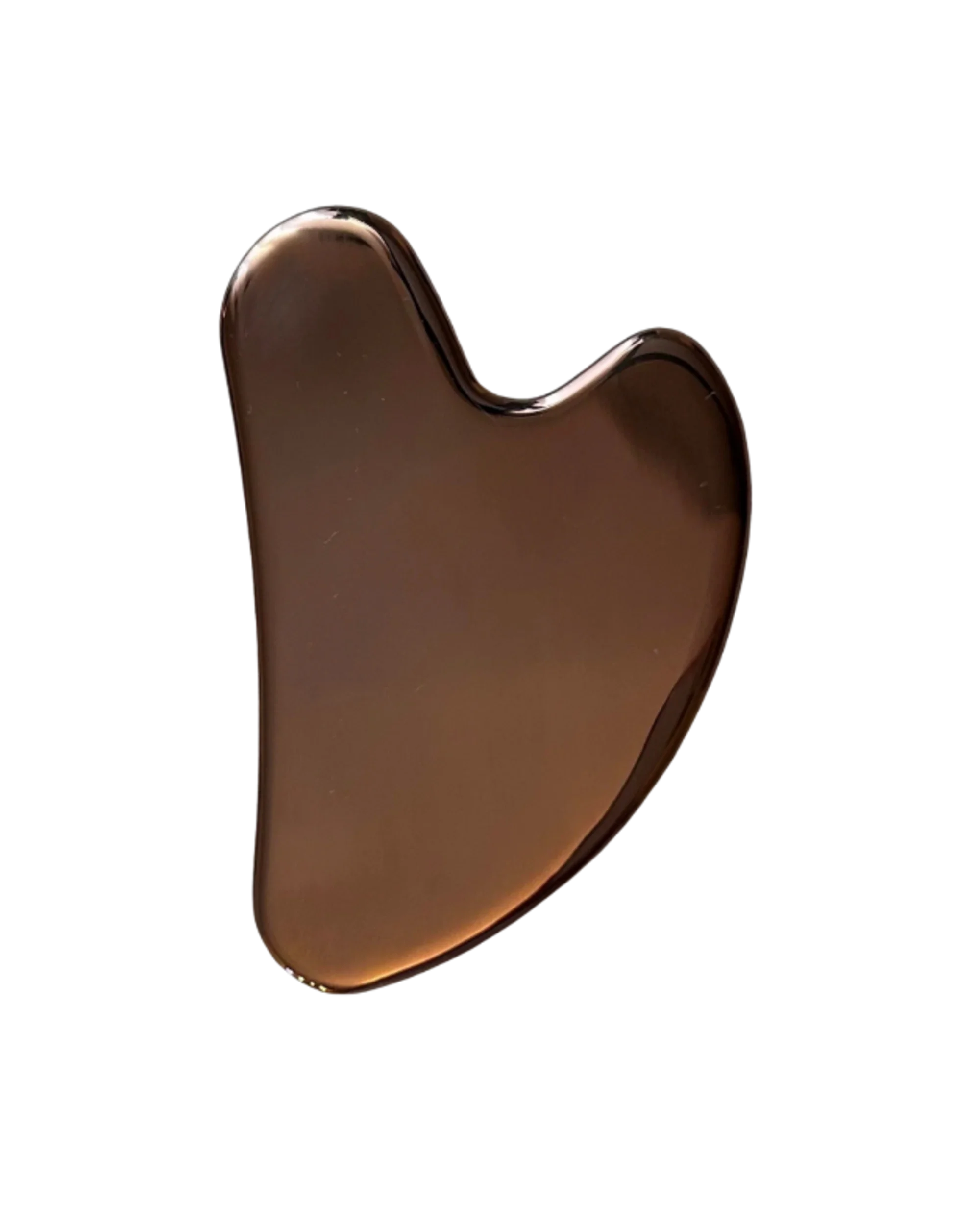 Rose gold gua sha tool