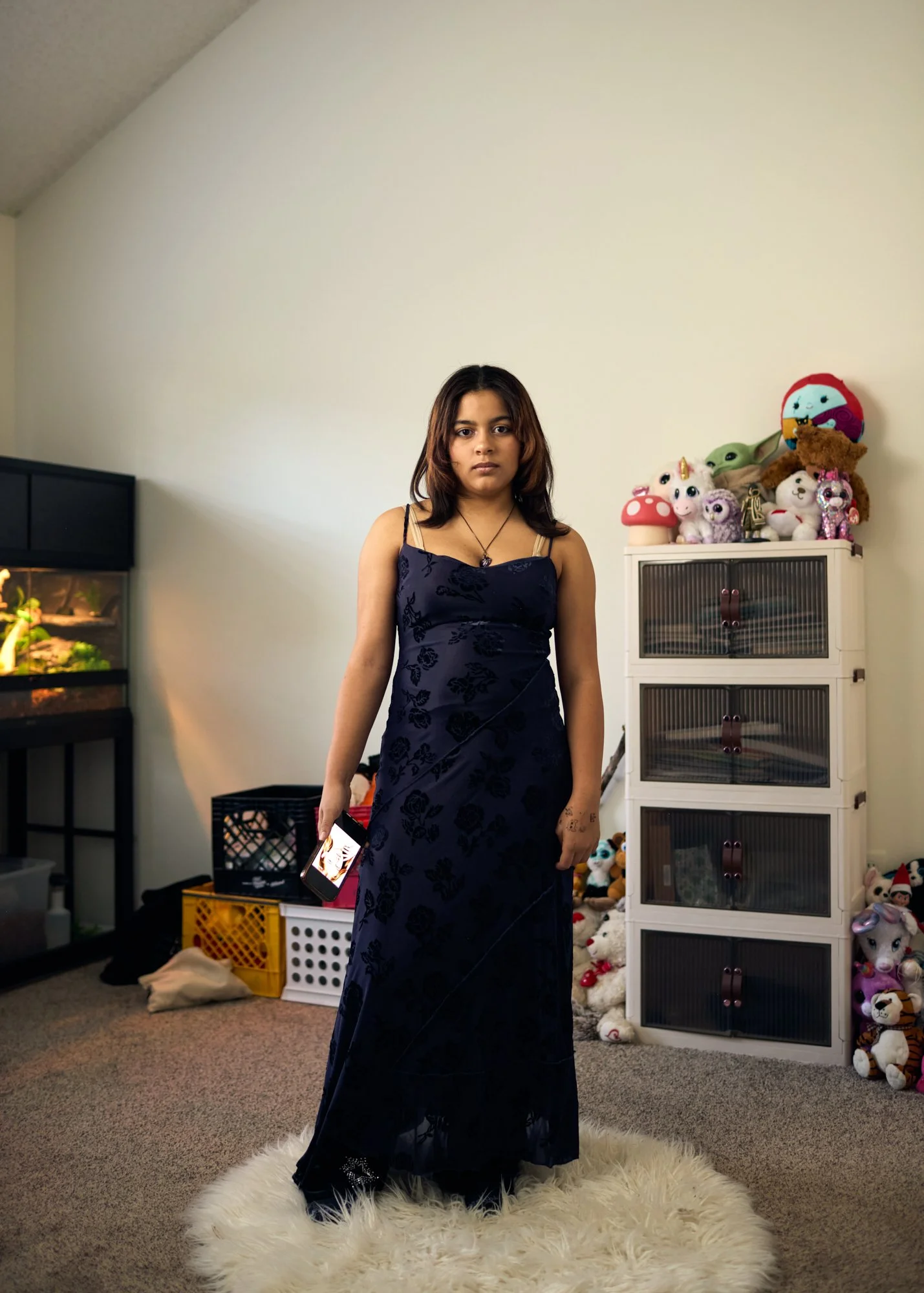 Ash Jackson photographed at her home in Overland Park, KS for TIME’s Person of The Year 2025: The Architects of AI