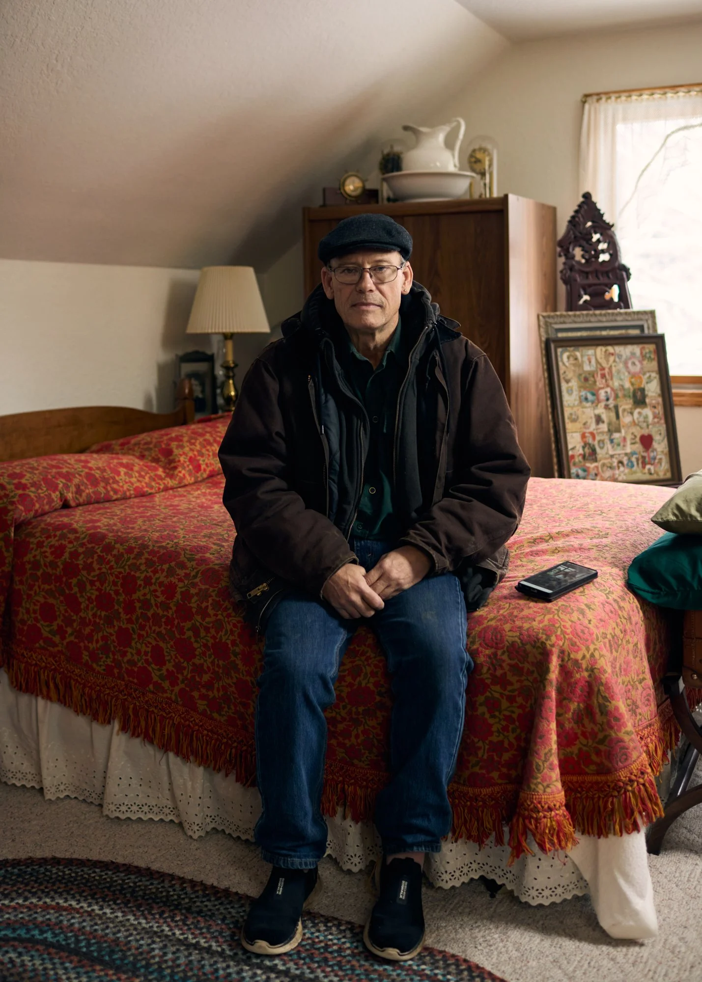 Jim Moore photographed at his home in Indiana for TIME’s Person of The Year 2025: The Architects of AI