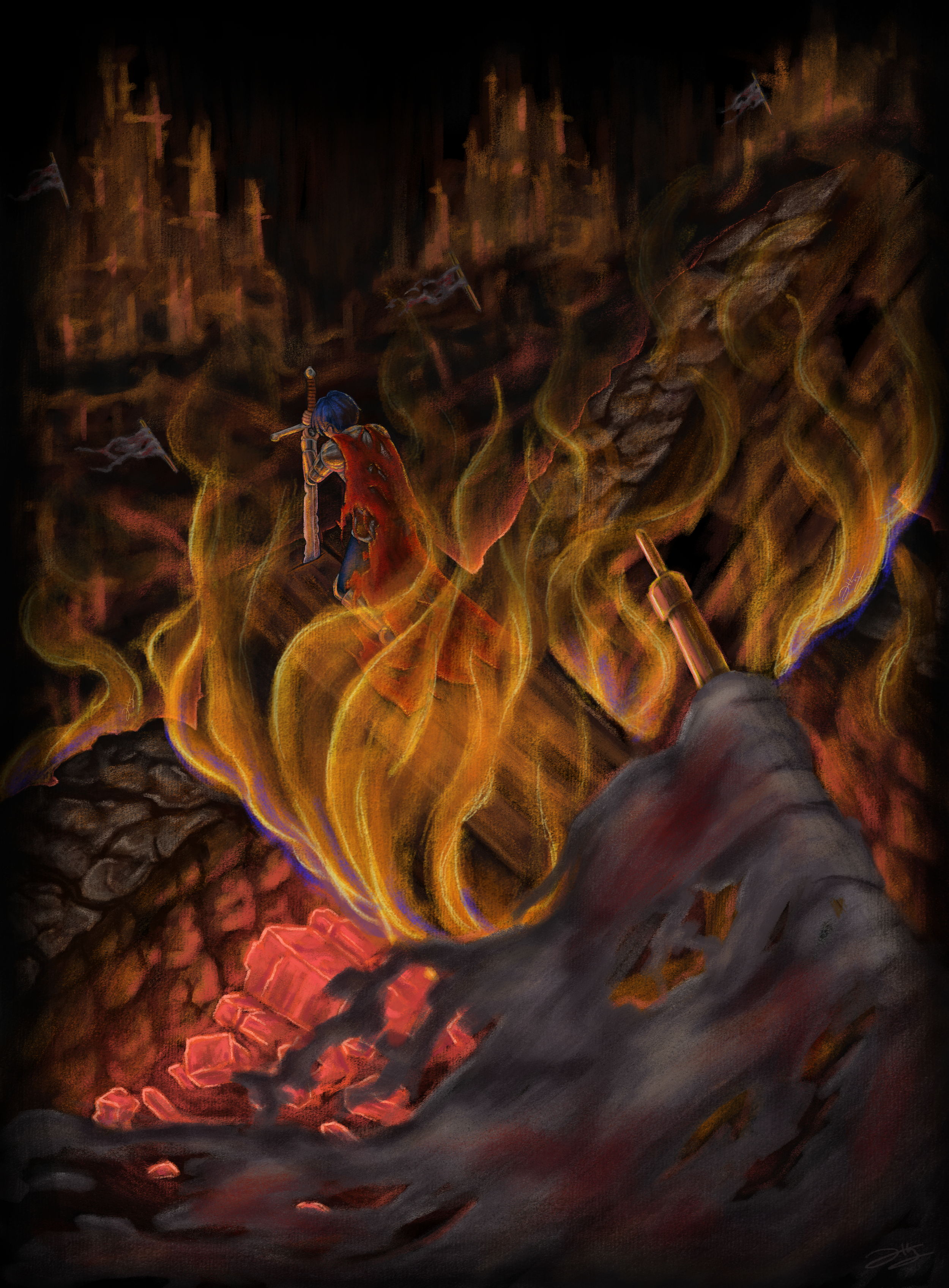 Fallen and Burning (2026),

Procreate