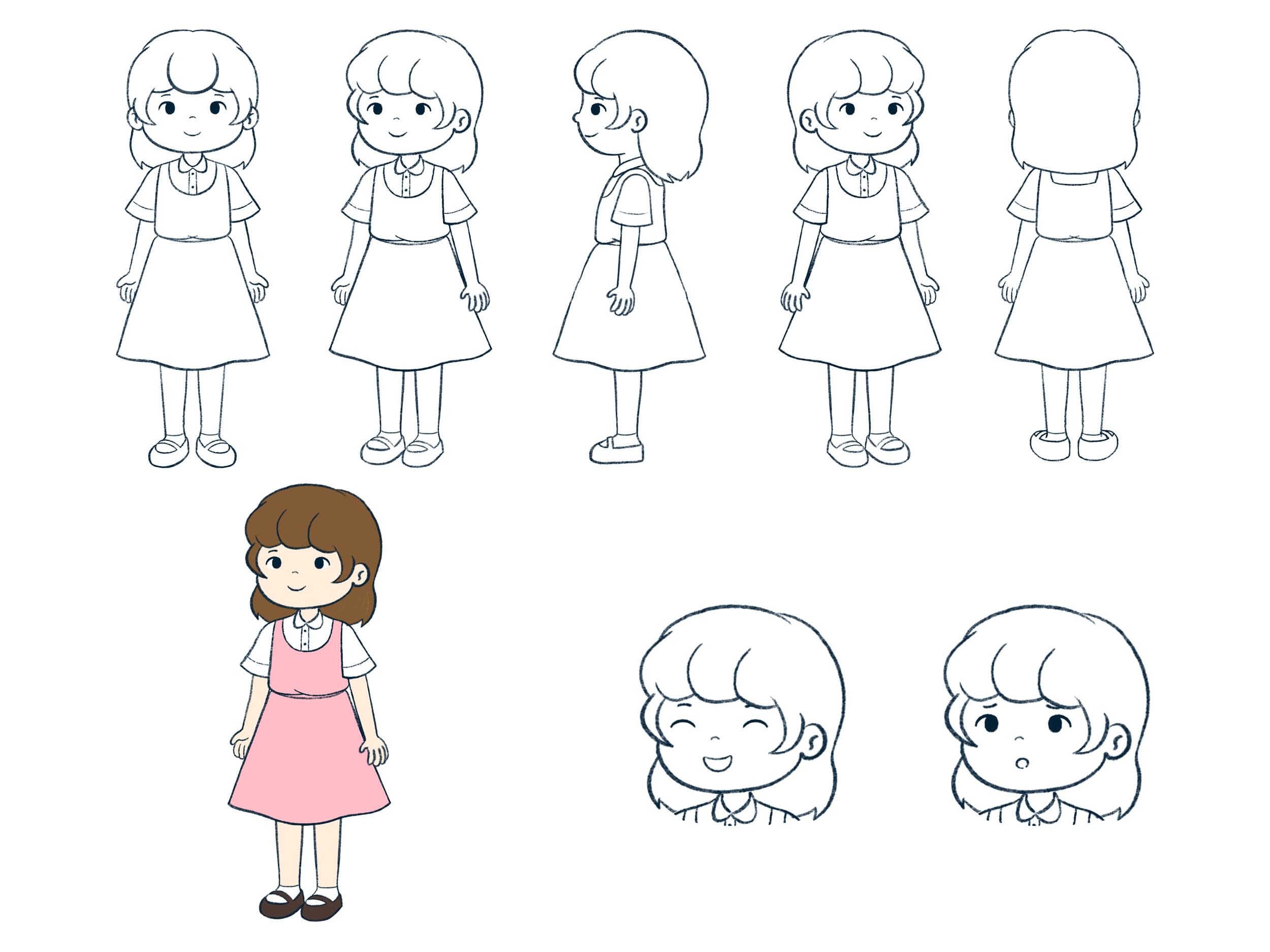 Bea, Character Turnaround