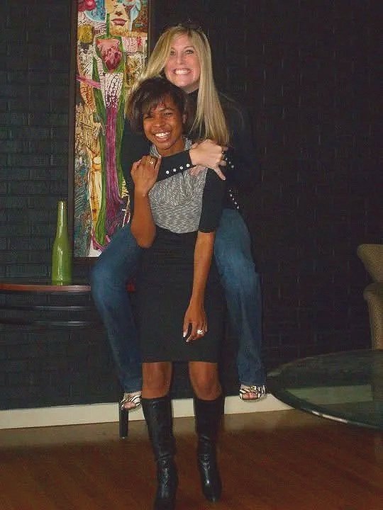 My 'daughter' Kelly Keith and our little Candace Owens