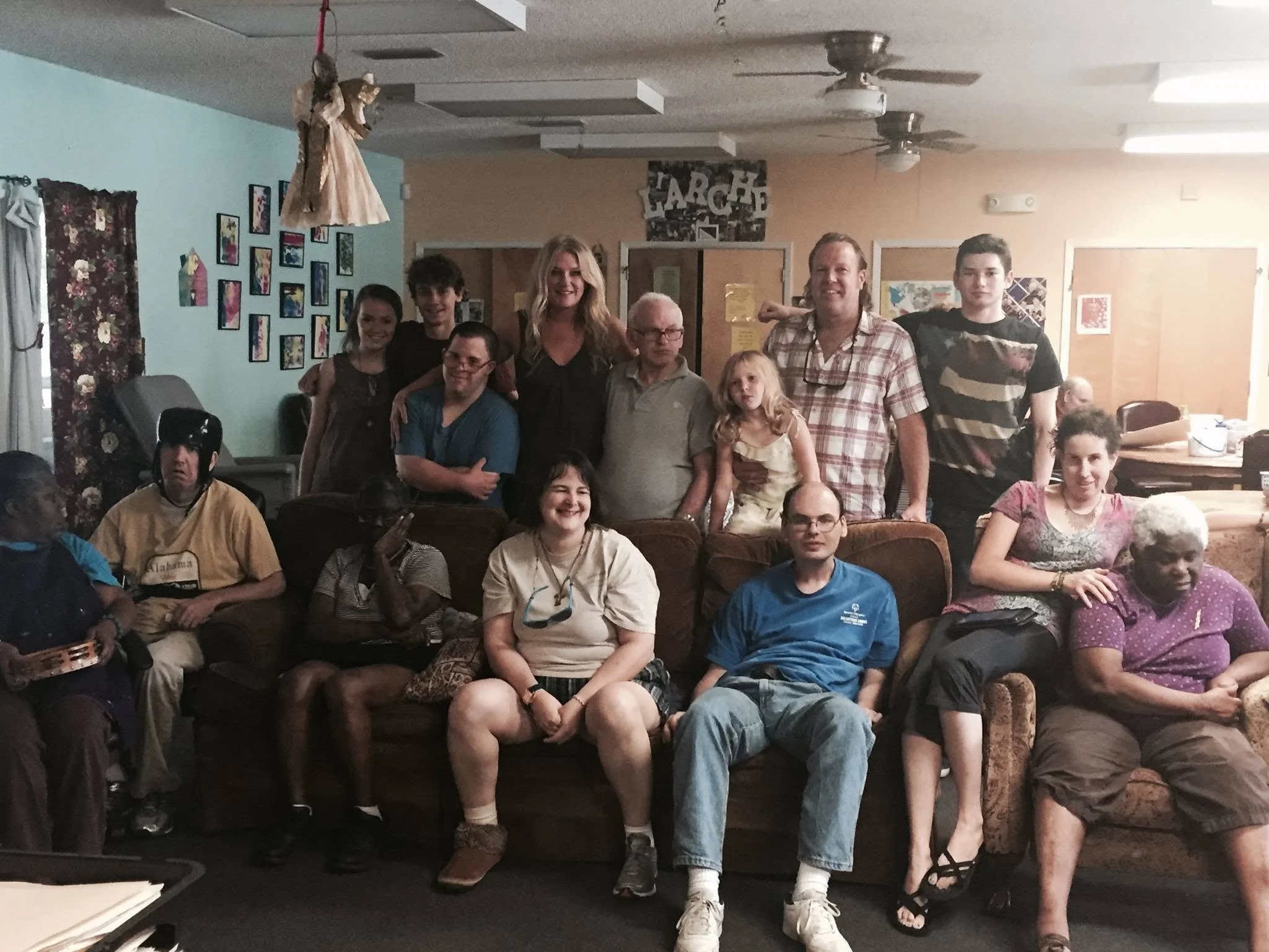 After Herd Branding Live Music days with L'arche 
