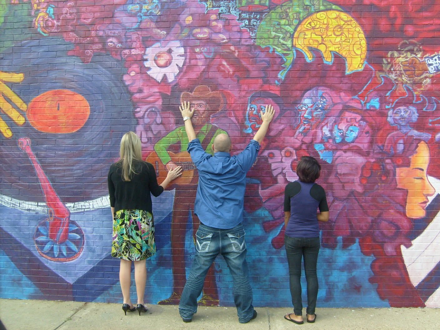 Herd Records Studio Mural admiration