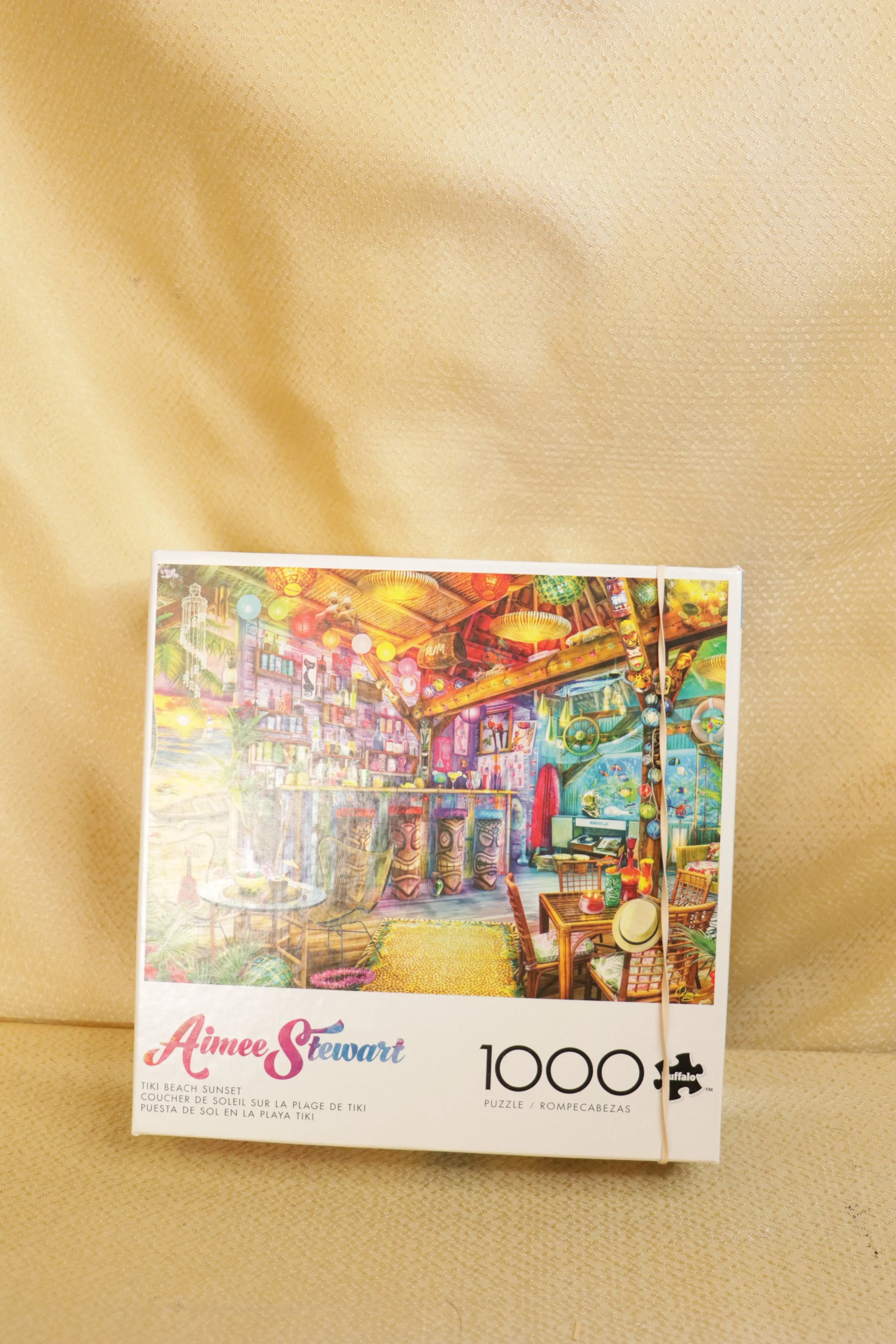 Tiki Beach Sunset Puzzle