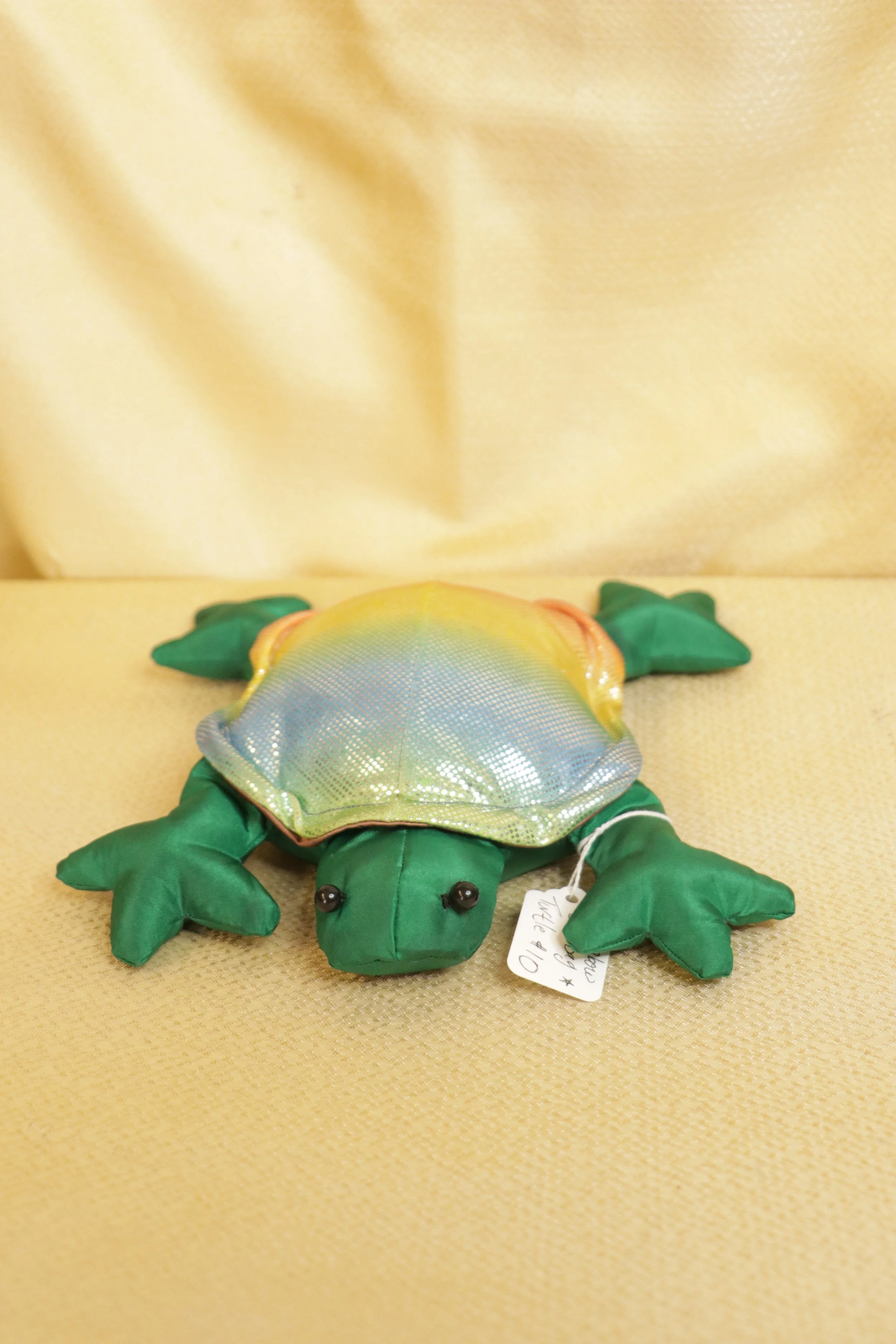 Rainbow Beanbag Turtle