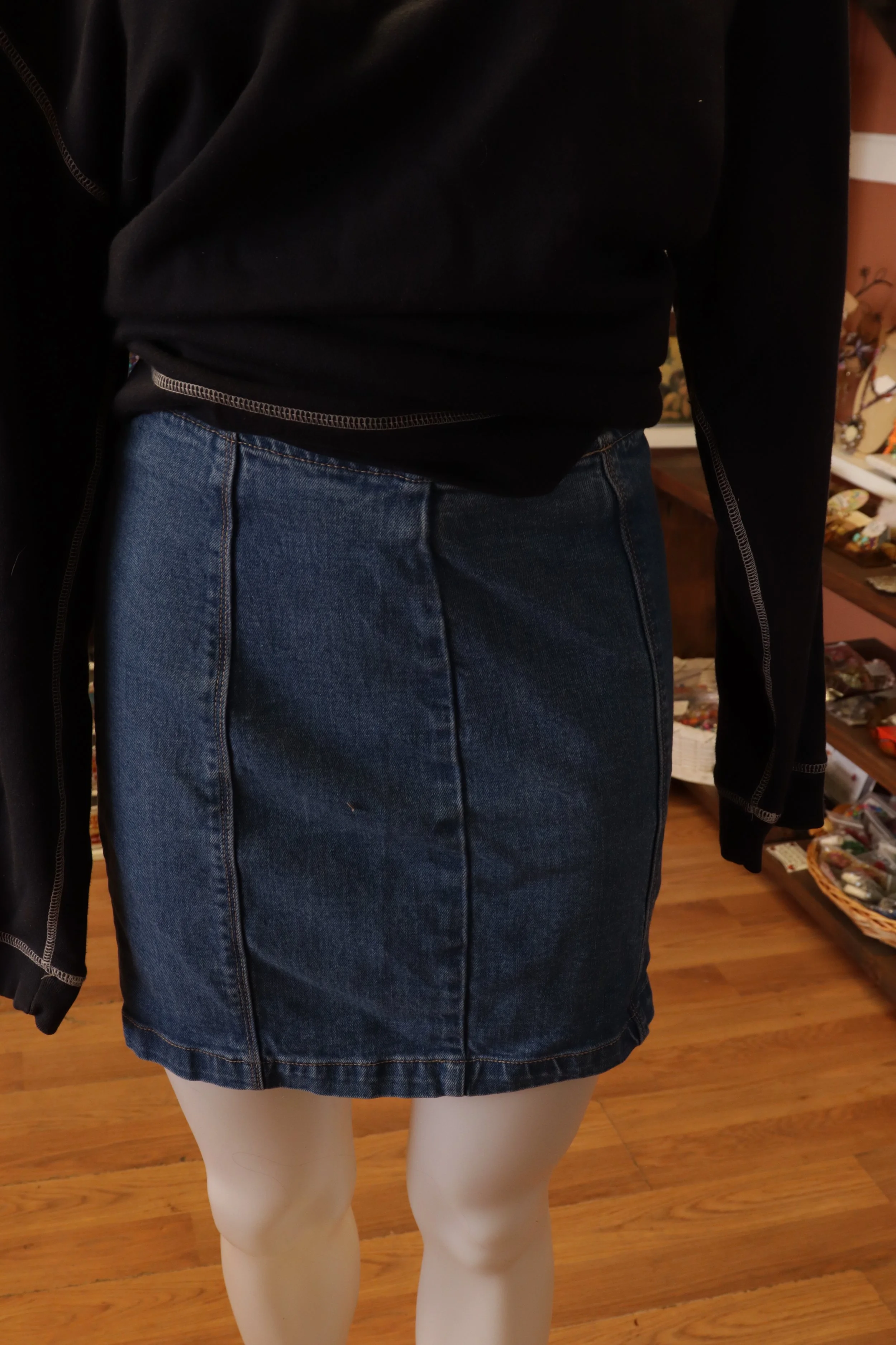 Pacsun Jean Skirt (27)