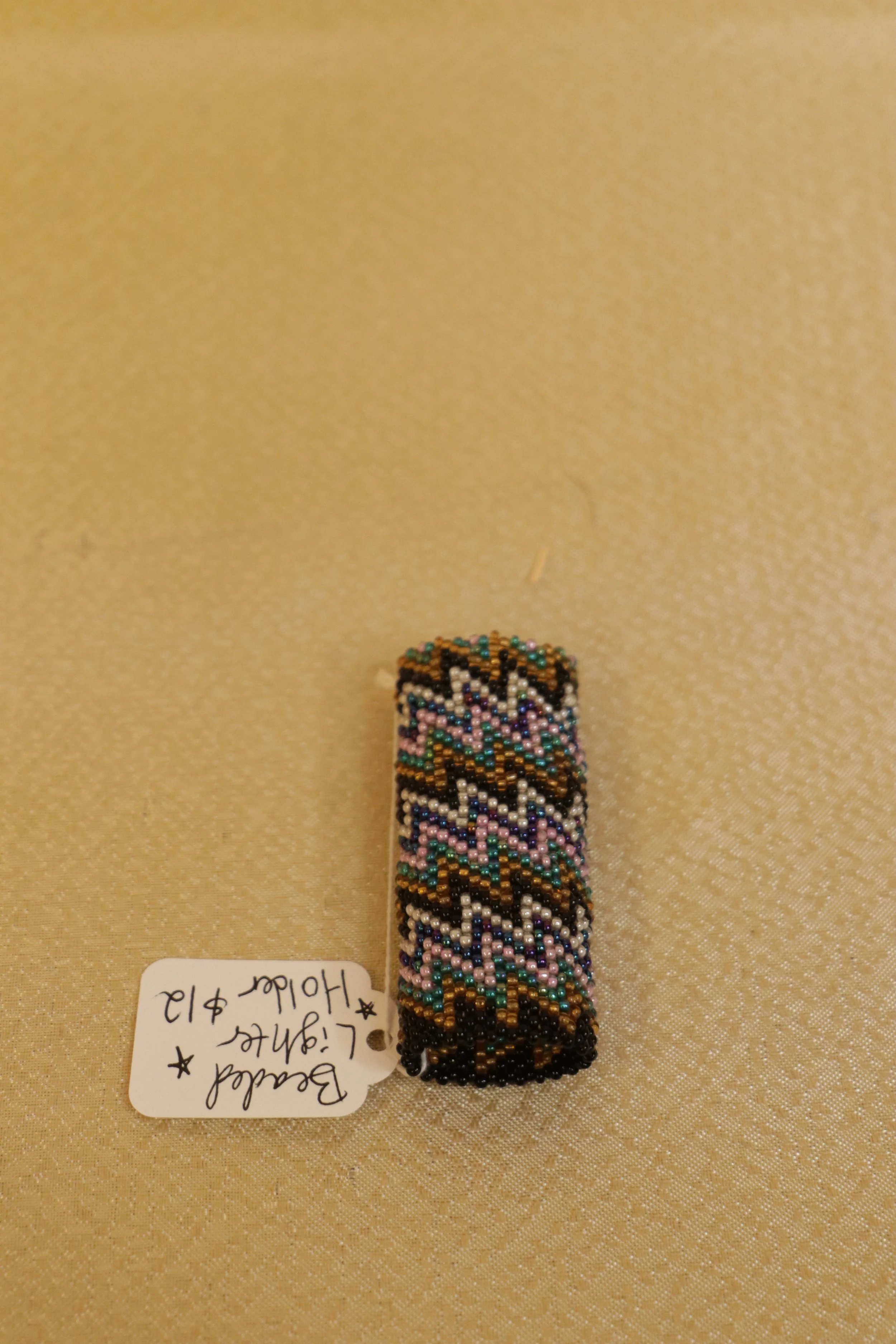 Beaded Lighter Holder