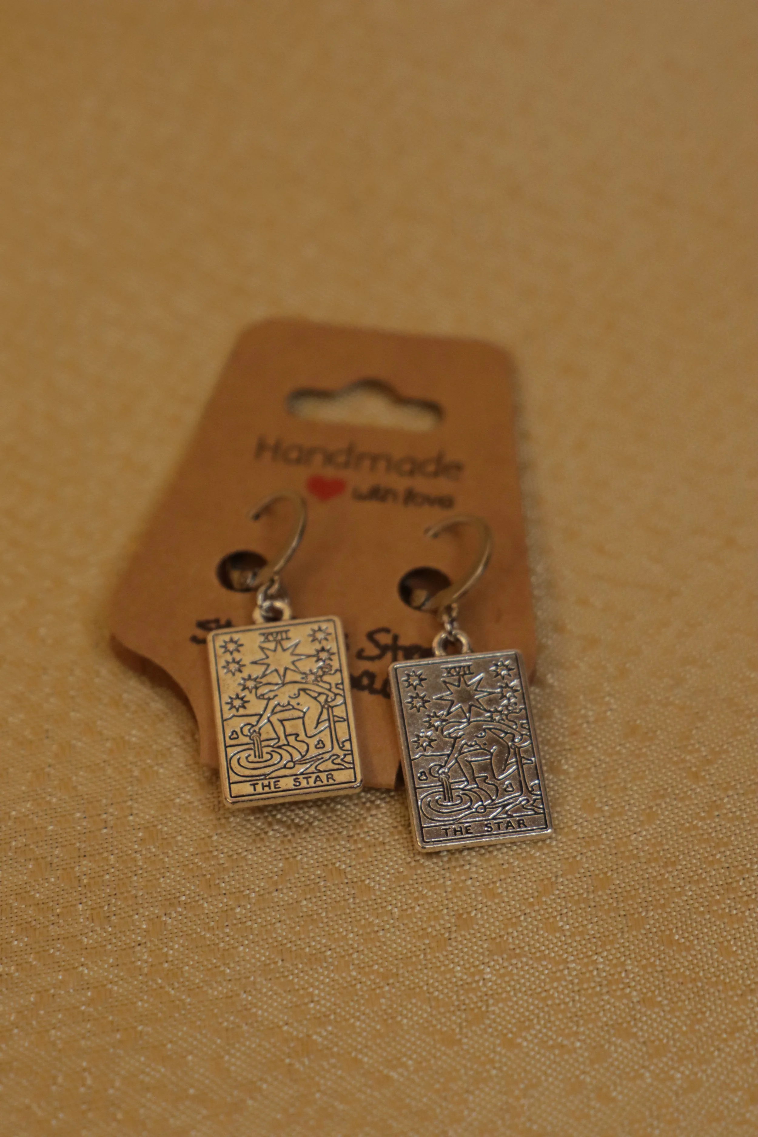 The Star Lever Back Earrings