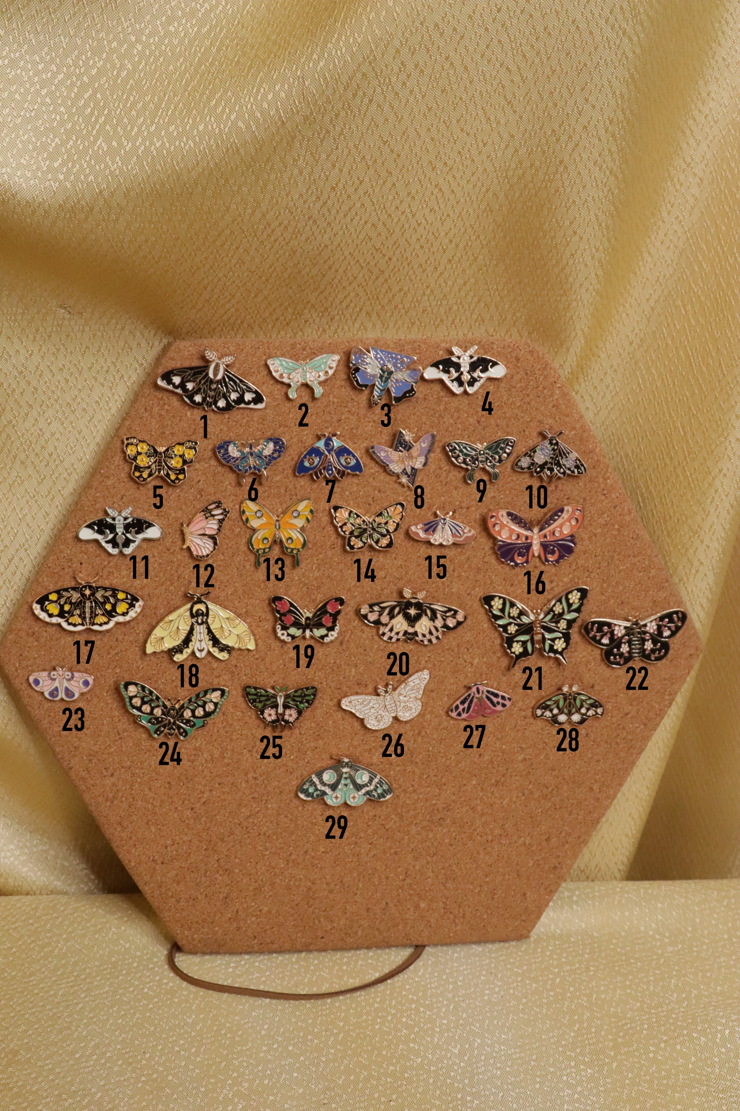 Butterfly/Moth Pins