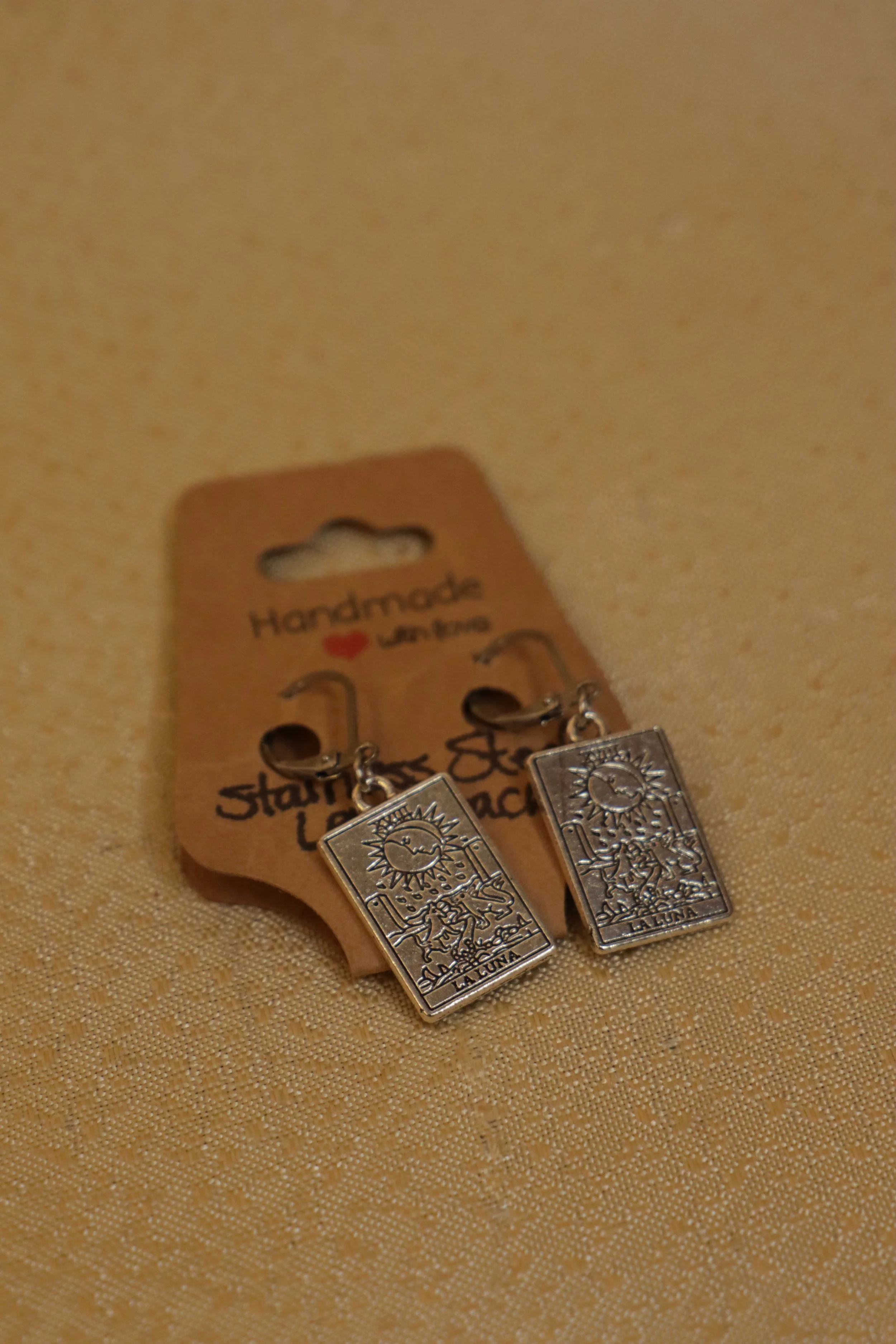 La Luna Lever Back Earrings