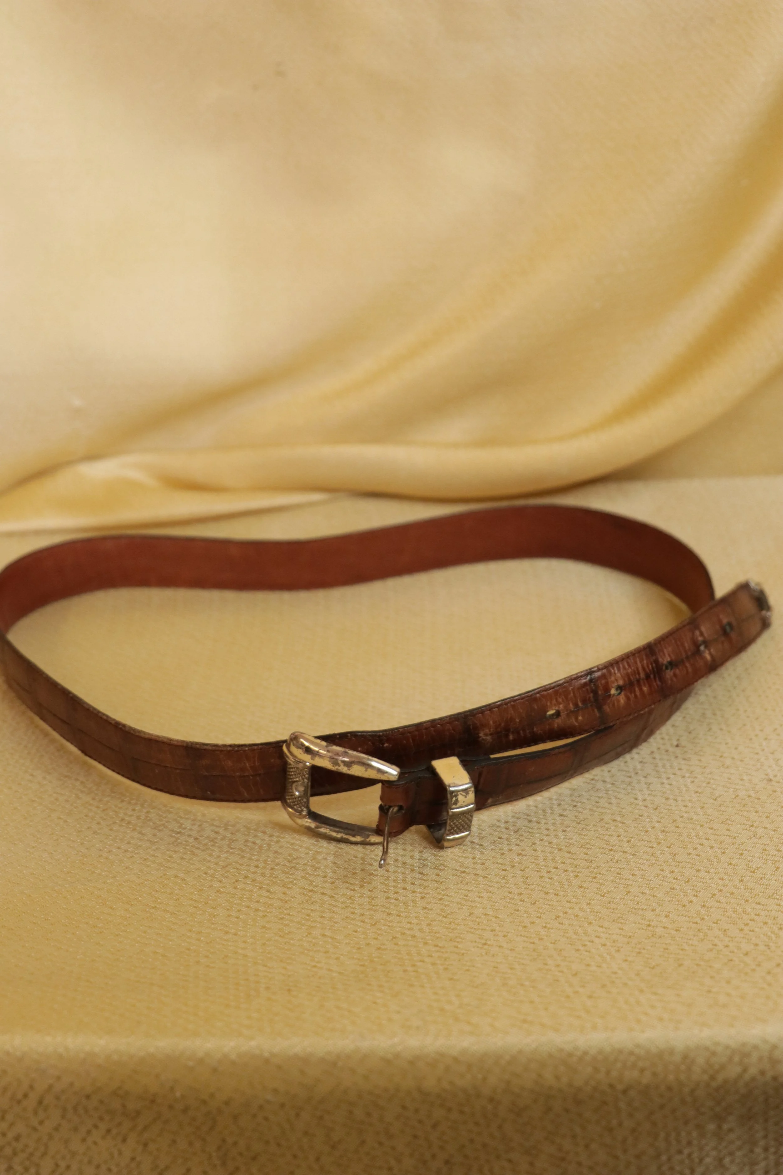 Brown Leather Belt