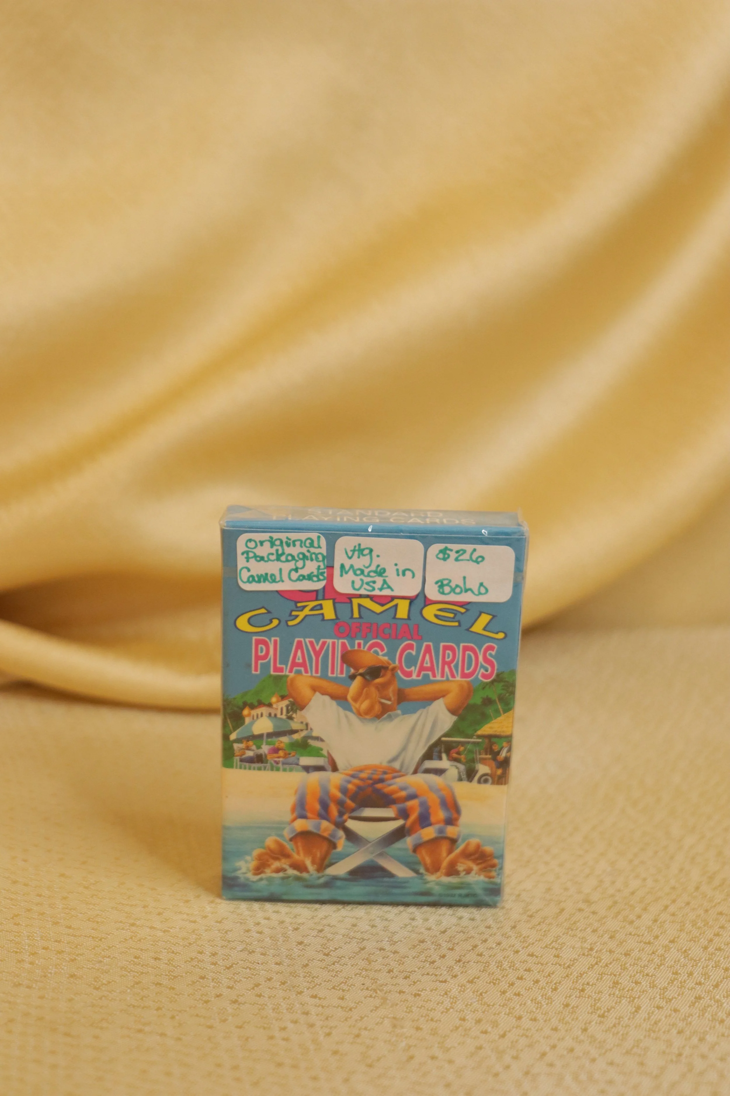 Vintage Camel Playing Cards (original packaging)