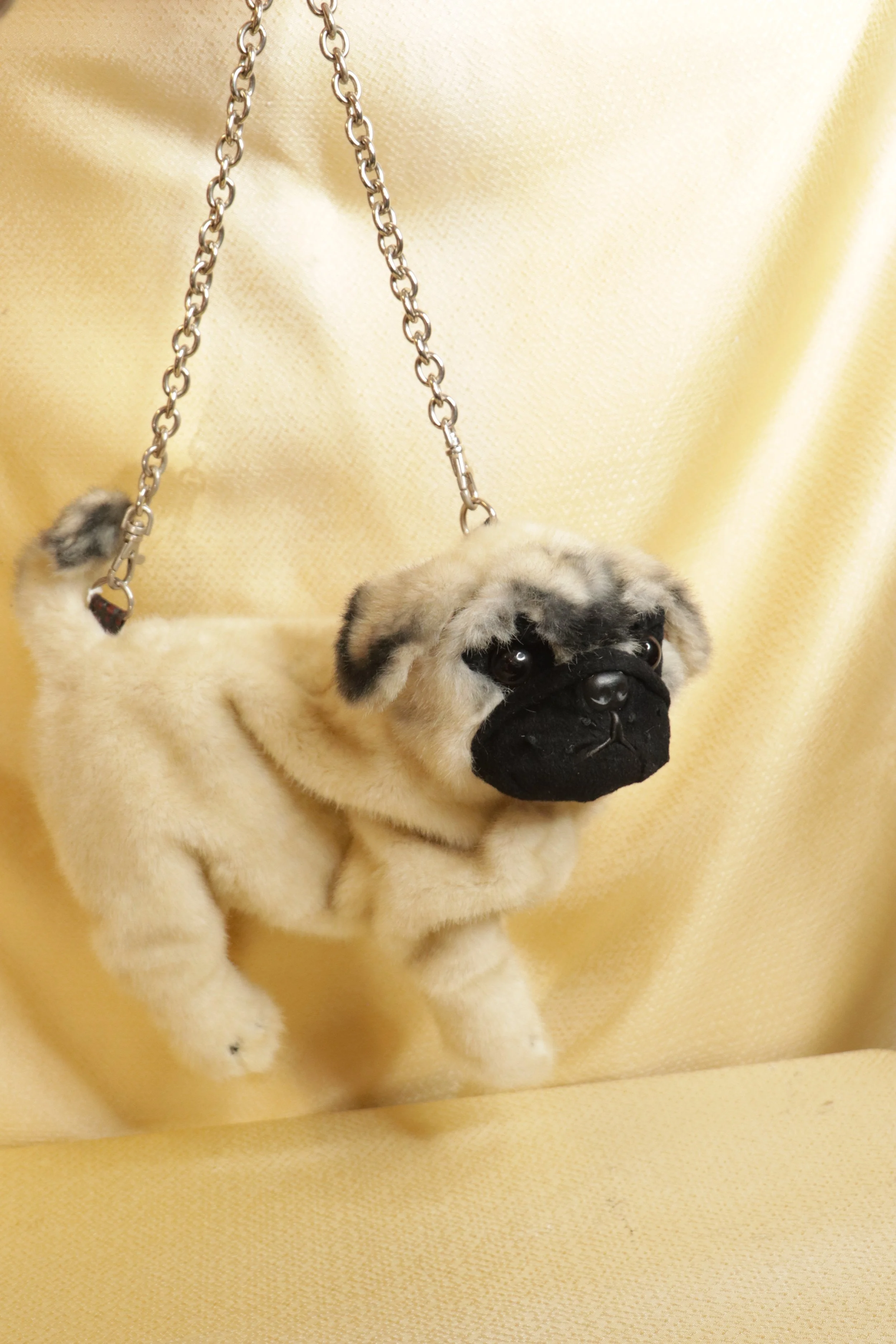 Fuzzy Nation Pug Purse