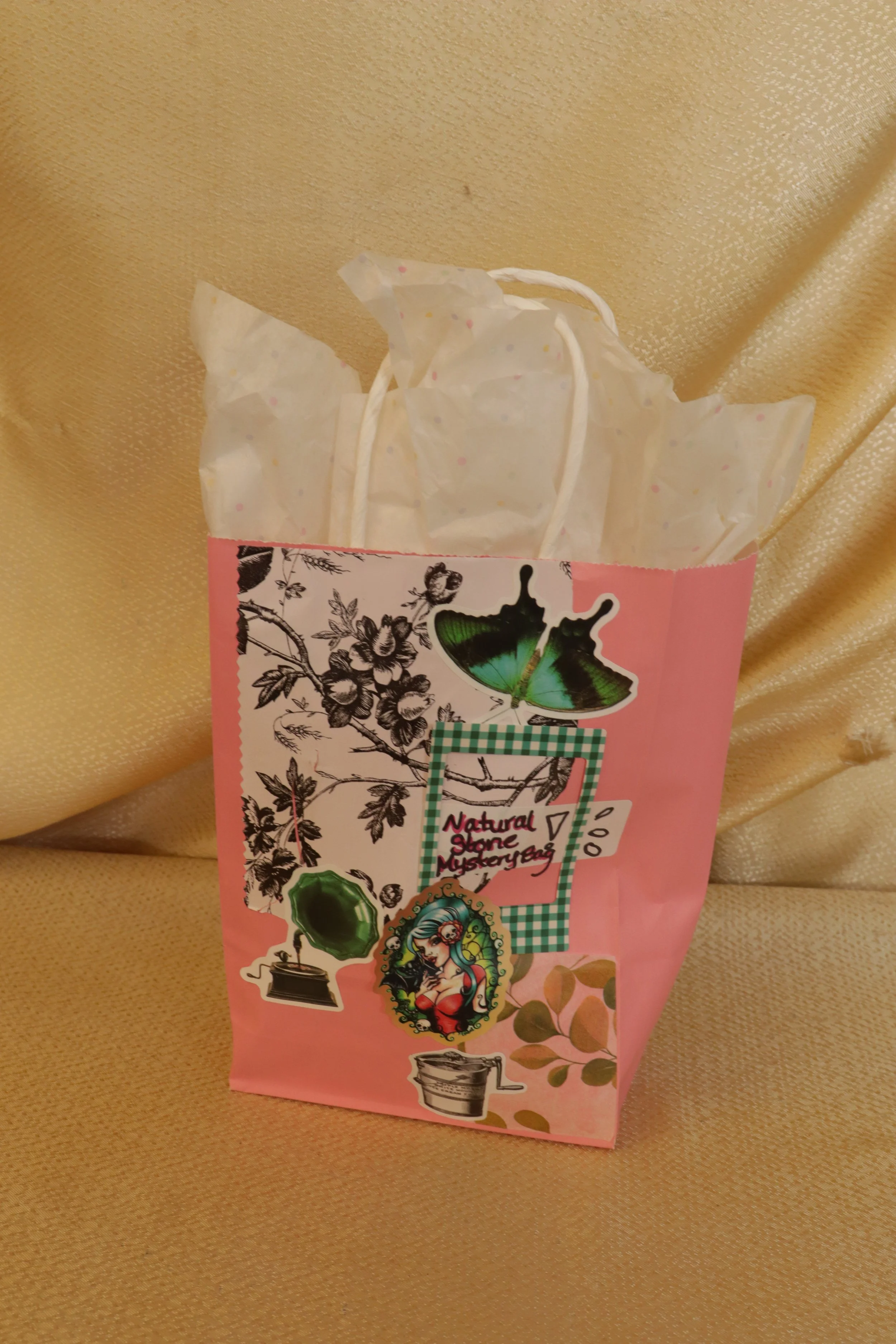 Natural Stone Mystery Bag