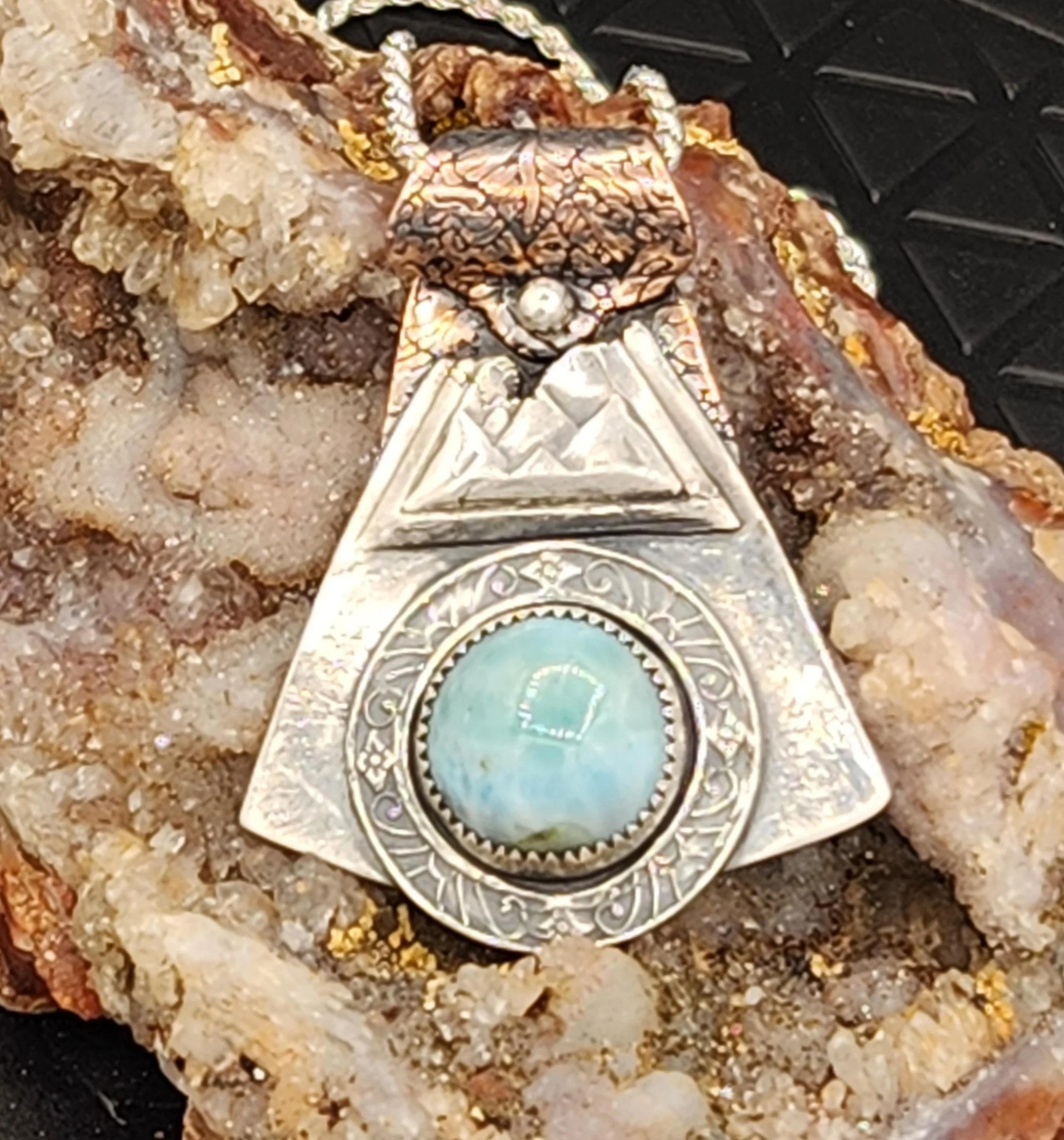 From the Mountains to the Sea Pendant