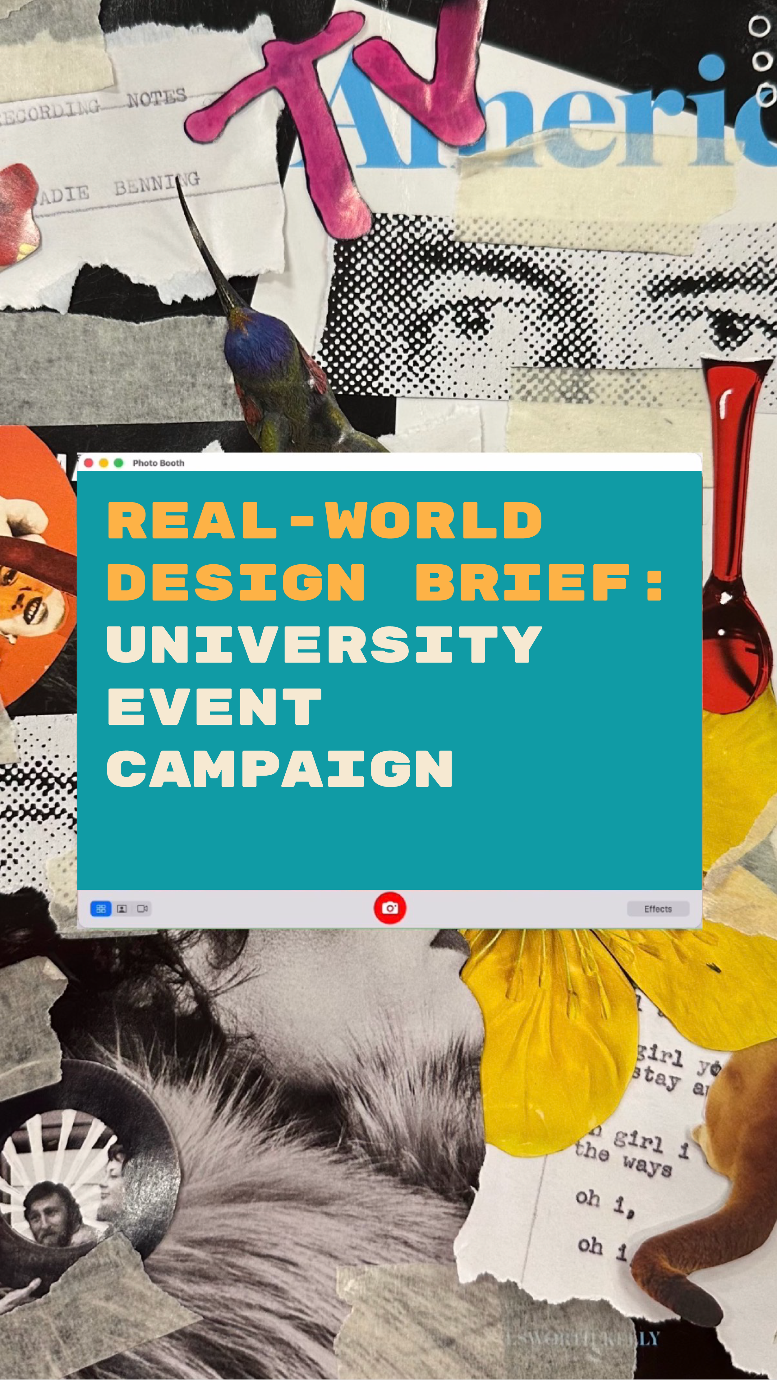 Real-World Design Brief: University Event Campaign
