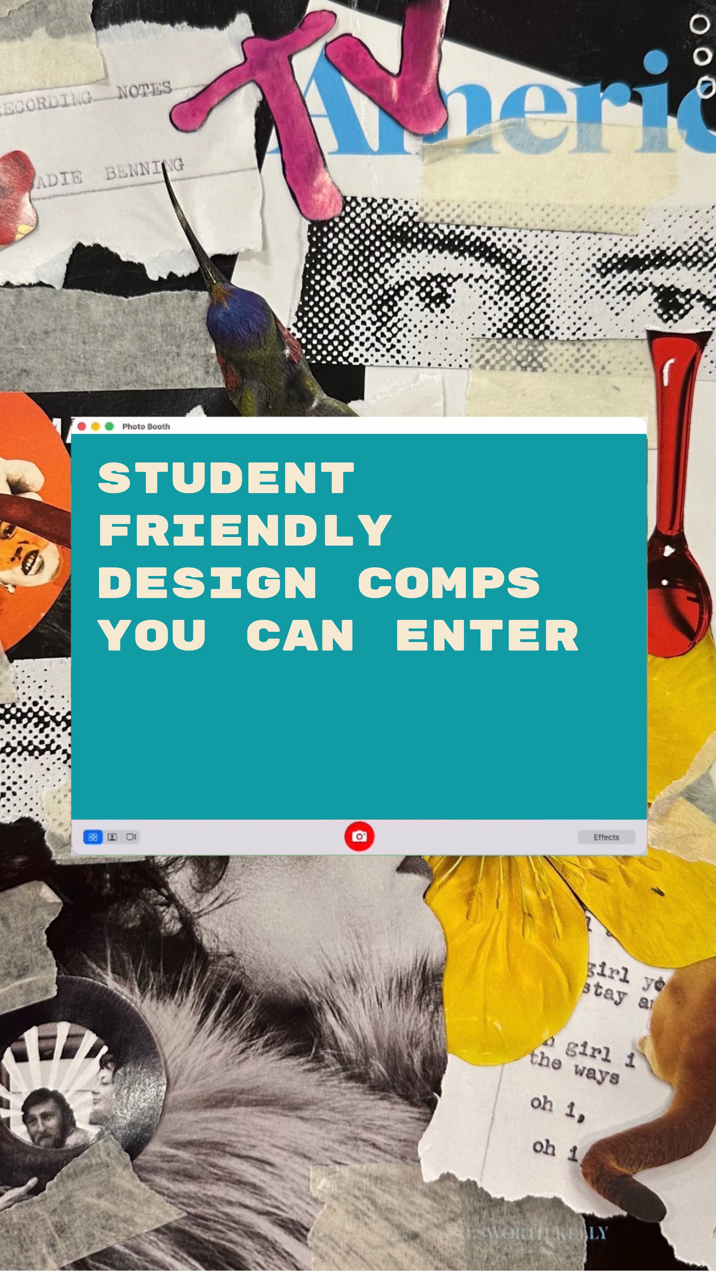 Student friendly design competitions