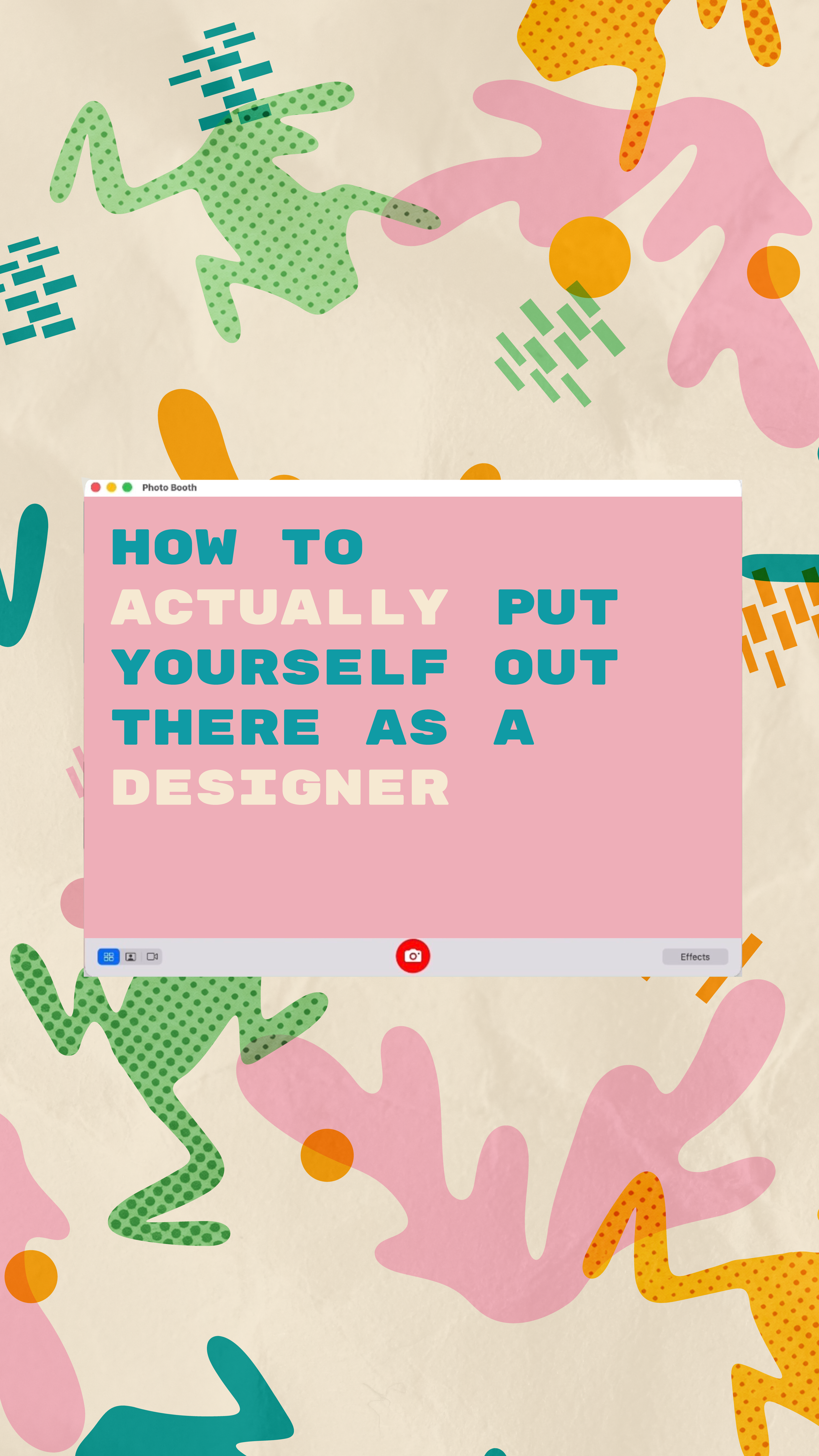 How to Actually Put Yourself Out There as a Designer