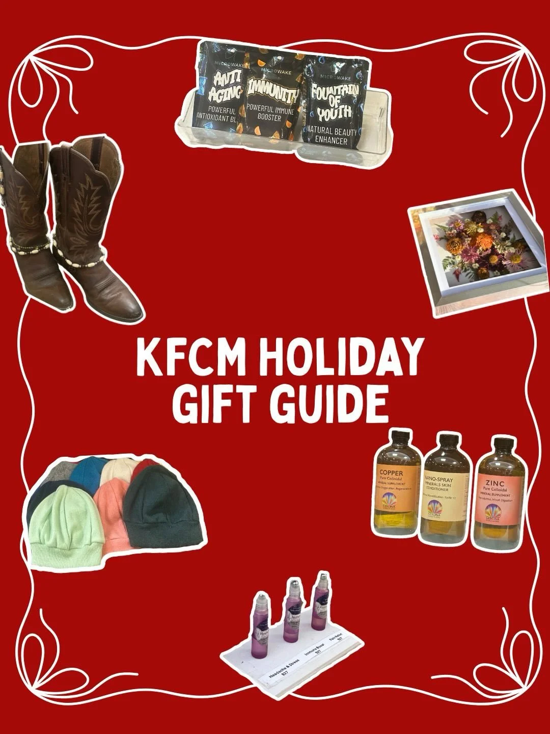 Your neighbours make it better 🎄🎁 From boot embellishments to immunity elixirs and cashmere knits... the Kelowna Farmers&rsquo; and Crafters&rsquo; Market has a little something for everyone on your Christmas shopping list! 

Shop these locally mad