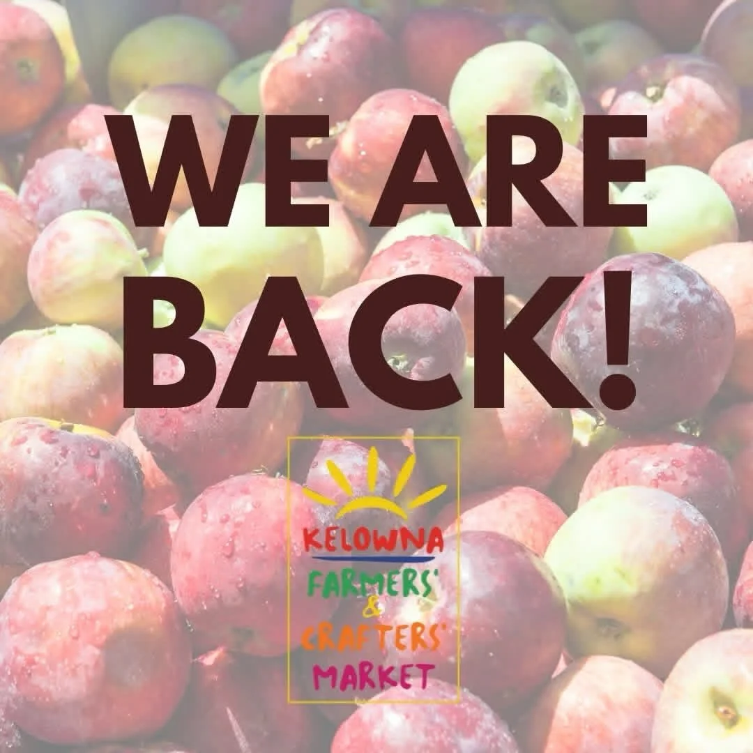 The Kelowna Farmers &amp; Crafters Market is kicking off its first market of 2026 today, Saturday Jan 10th 

Come say hi, shop from some of your favorite local vendors, and discover fresh produce, delicious foods, and artisan creations. It&rsquo;s a 