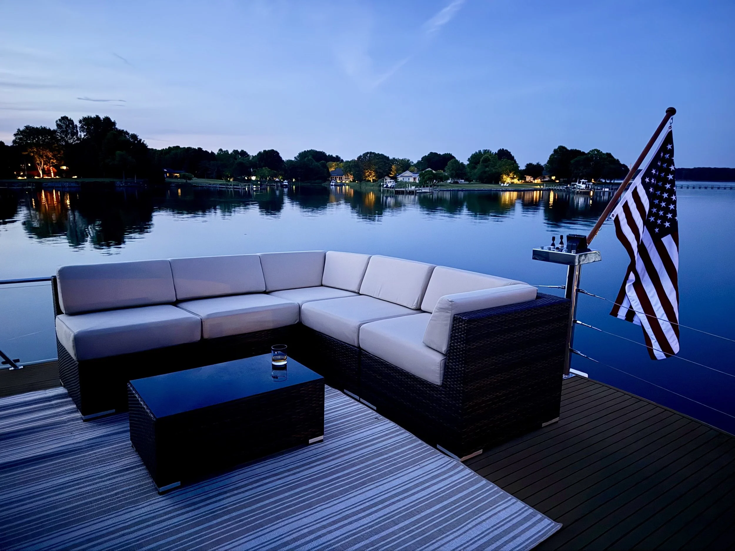 Upper Deck Sunset