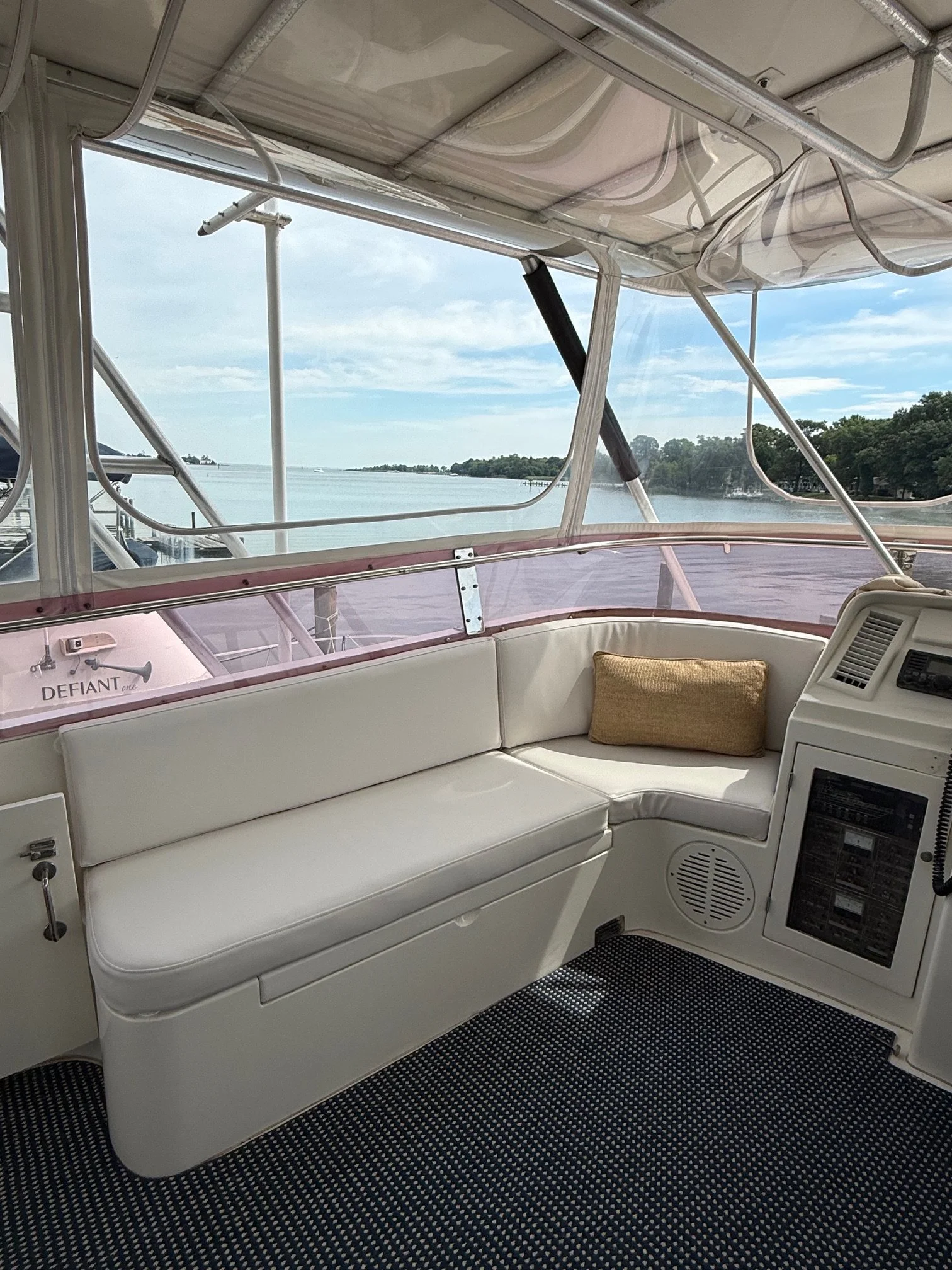 DEFIANT: New Flybridge Cushions