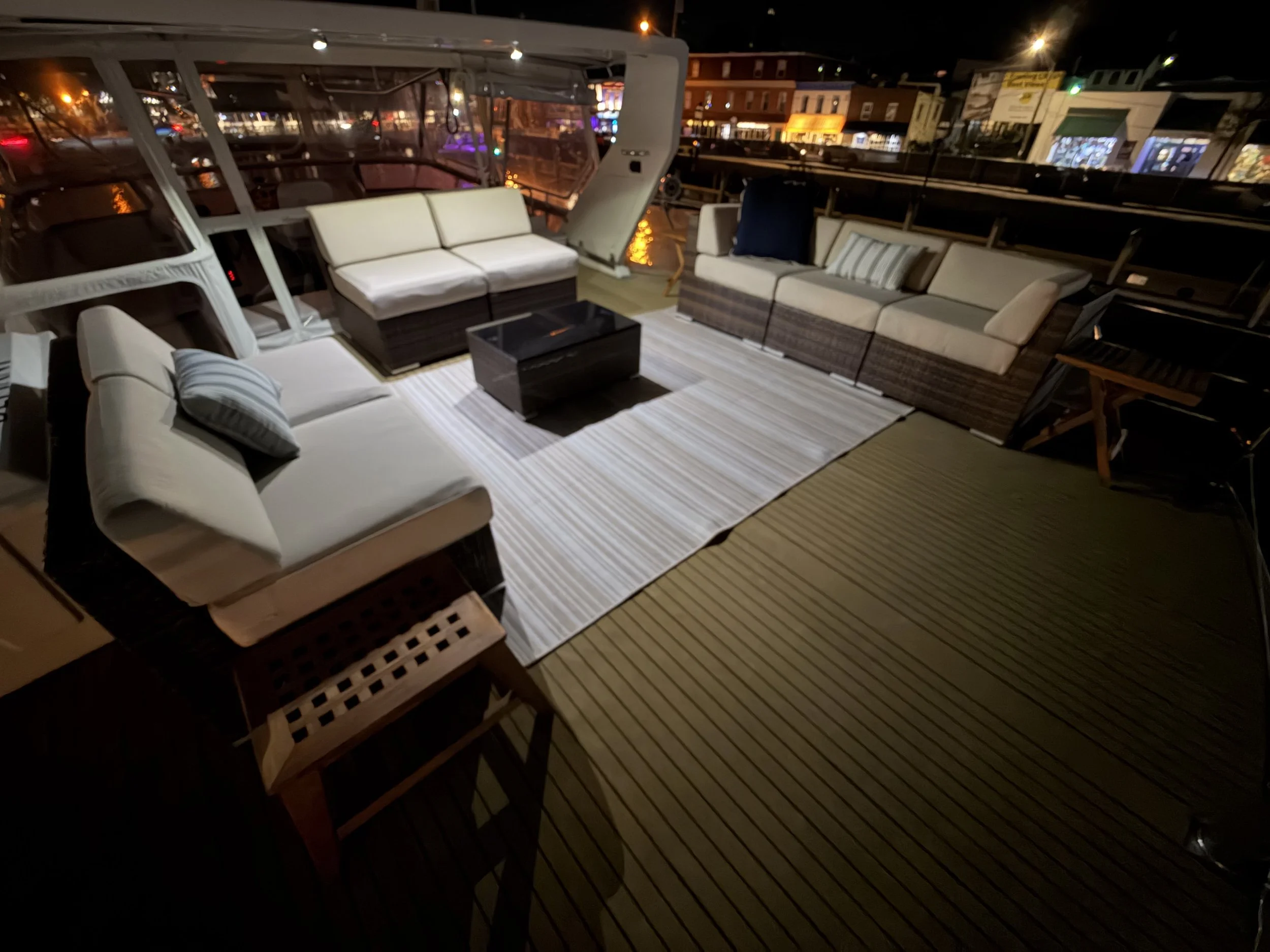 Upper Deck at Night
