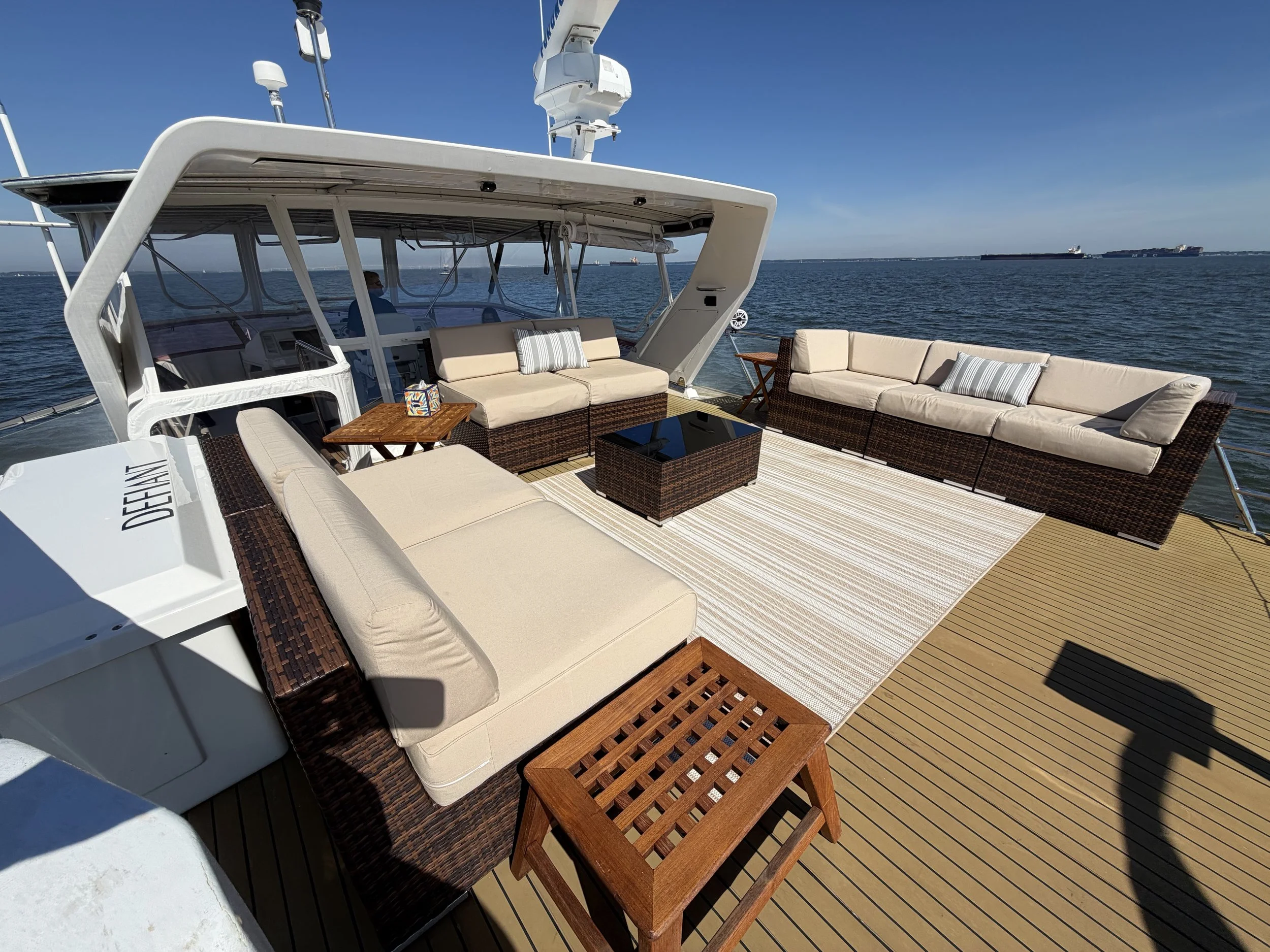 Upper Deck Entertaining Area - New Furniture