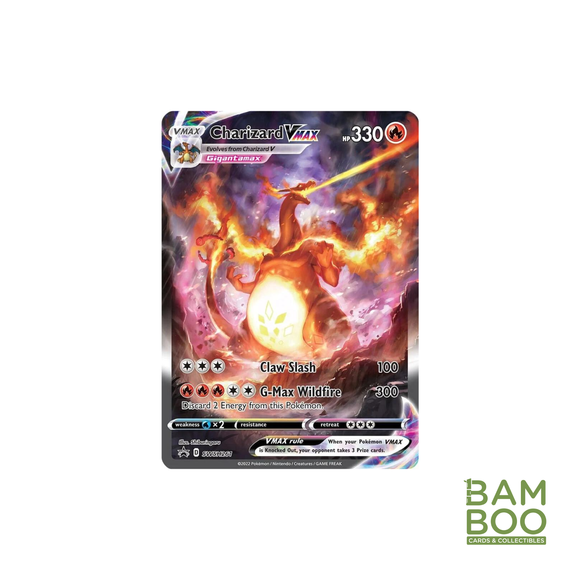 Charizard VMAX - SWSH261 - SWSH: Sword & Shield Promo Cards (SWSD)