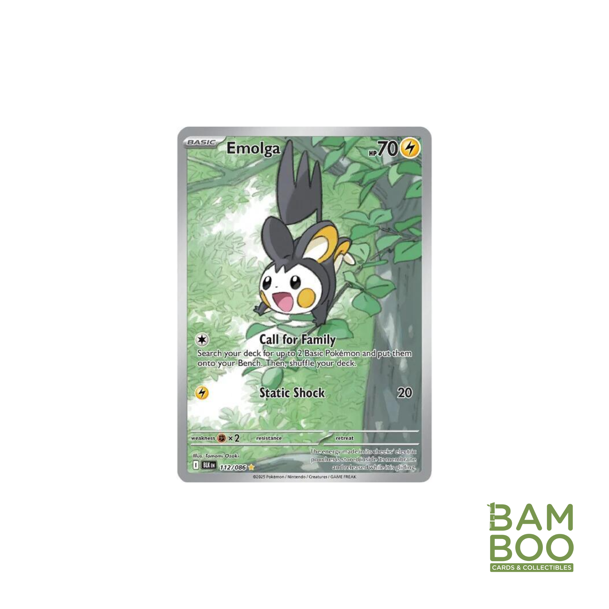 EMOLGA 112/086 - BLACK BOLT