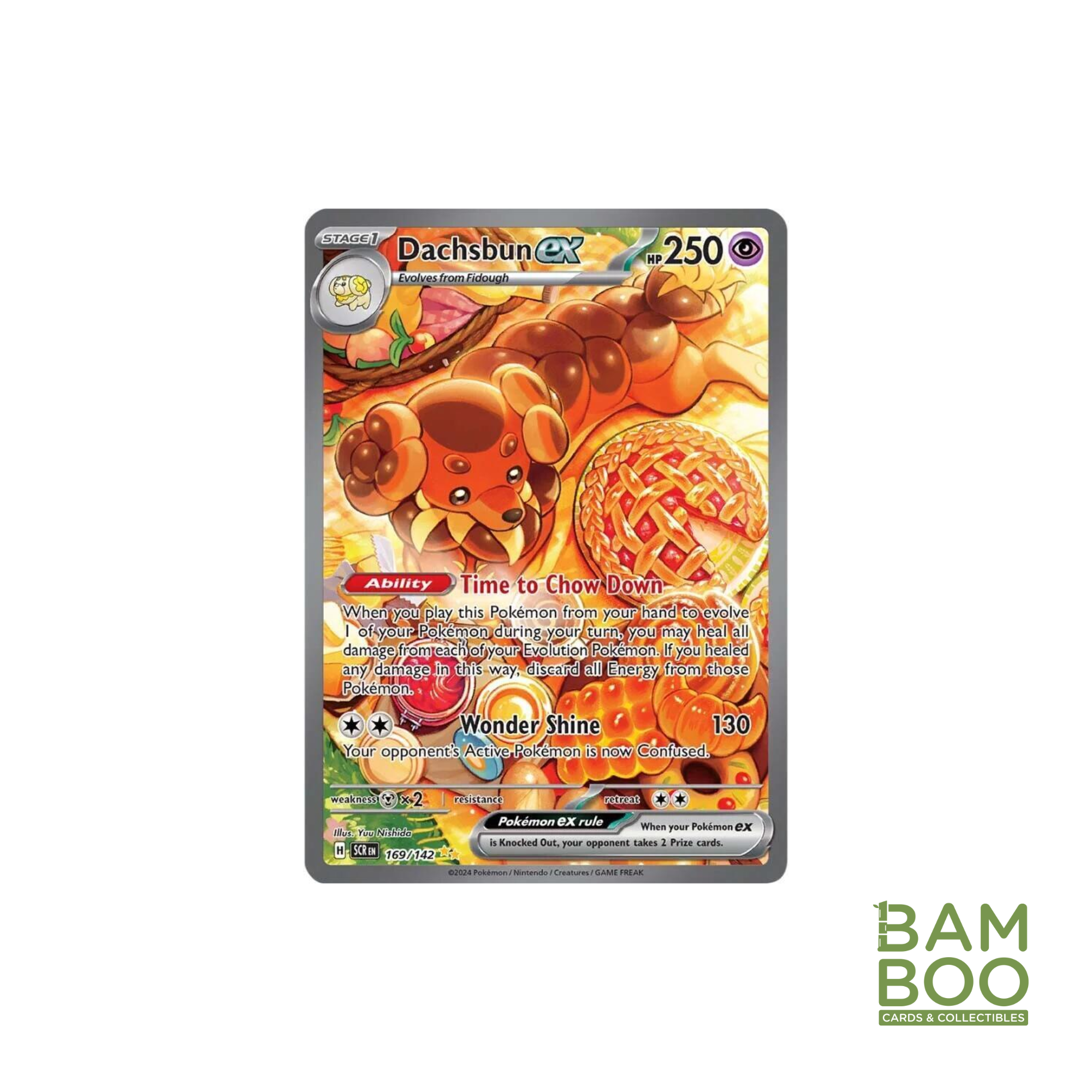 Dachsbun ex - 169/142 - SV07: Stellar Crown (SCR)