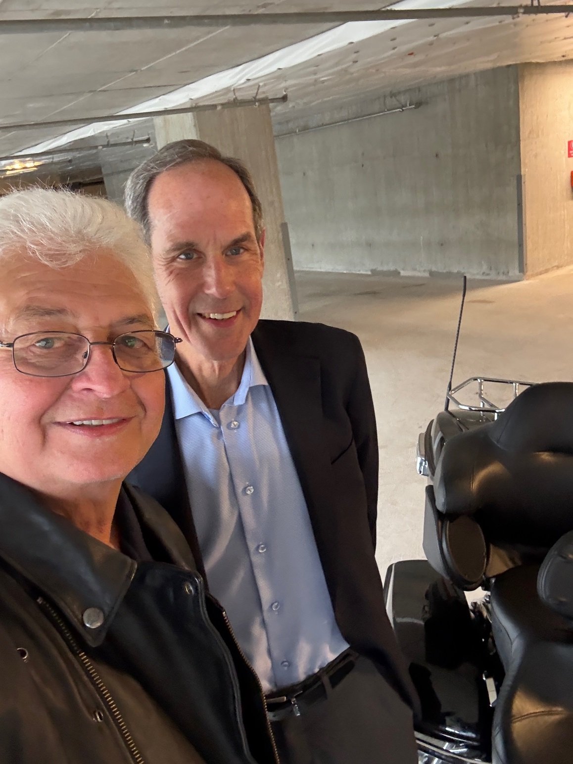Yesterday, Jerry met with Dr. Brian Druker, one of the pioneering researchers who helped revolutionize cancer care by proving that targeted therapies could effectively attack cancer cells while sparing healthy ones. Jerry & Dr. Druker discussed the l