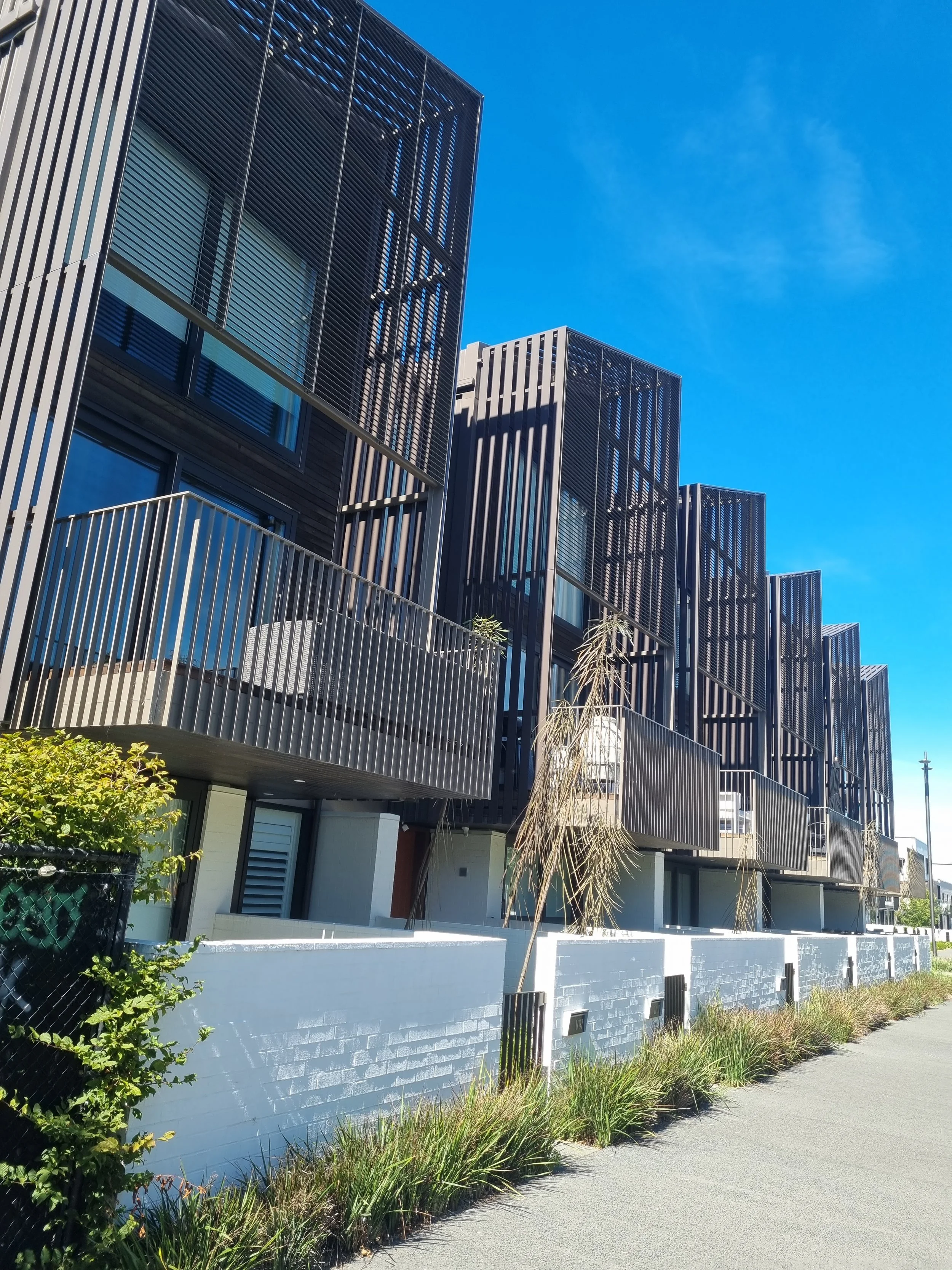 Contemporary residential apartments in Christchurch