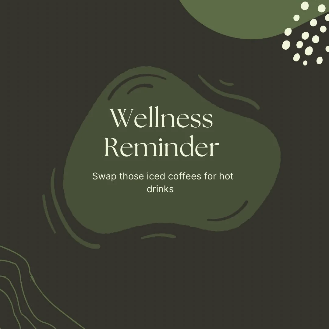 Wellness reminder ✨

As the weather gets colder, try swapping your iced drinks for warm ones. In Chinese medicine, cold can slow digestion, weaken the Spleen, and leave you feeling bloated, tired, or foggy. Warm beverages help stoke your digestive fi