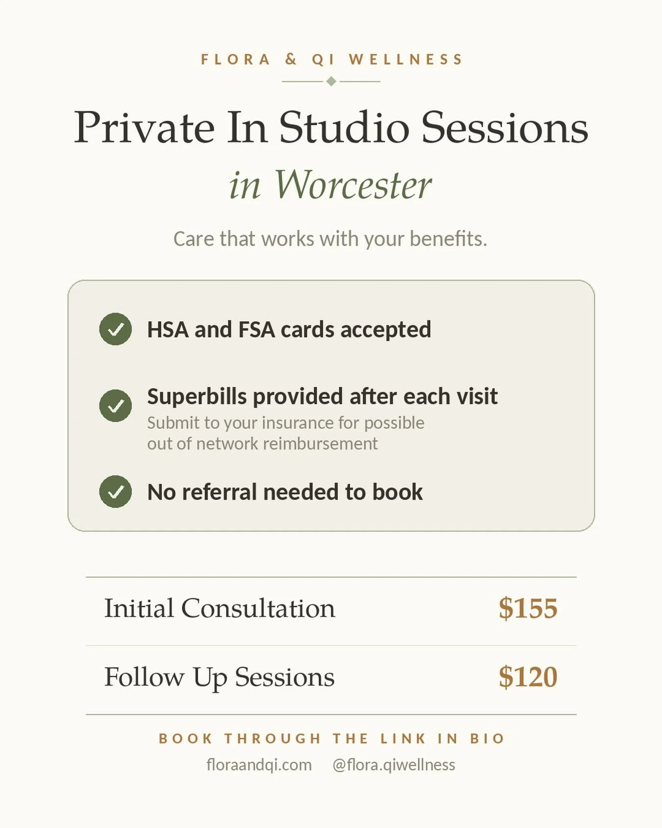 You asked, and it is officially here.

Private in studio sessions are now open in Worcester. One patient at a time, no waiting room, no rushed appointments. Just you, a quiet space, and a full treatment built around your pattern.

And yes, your benef