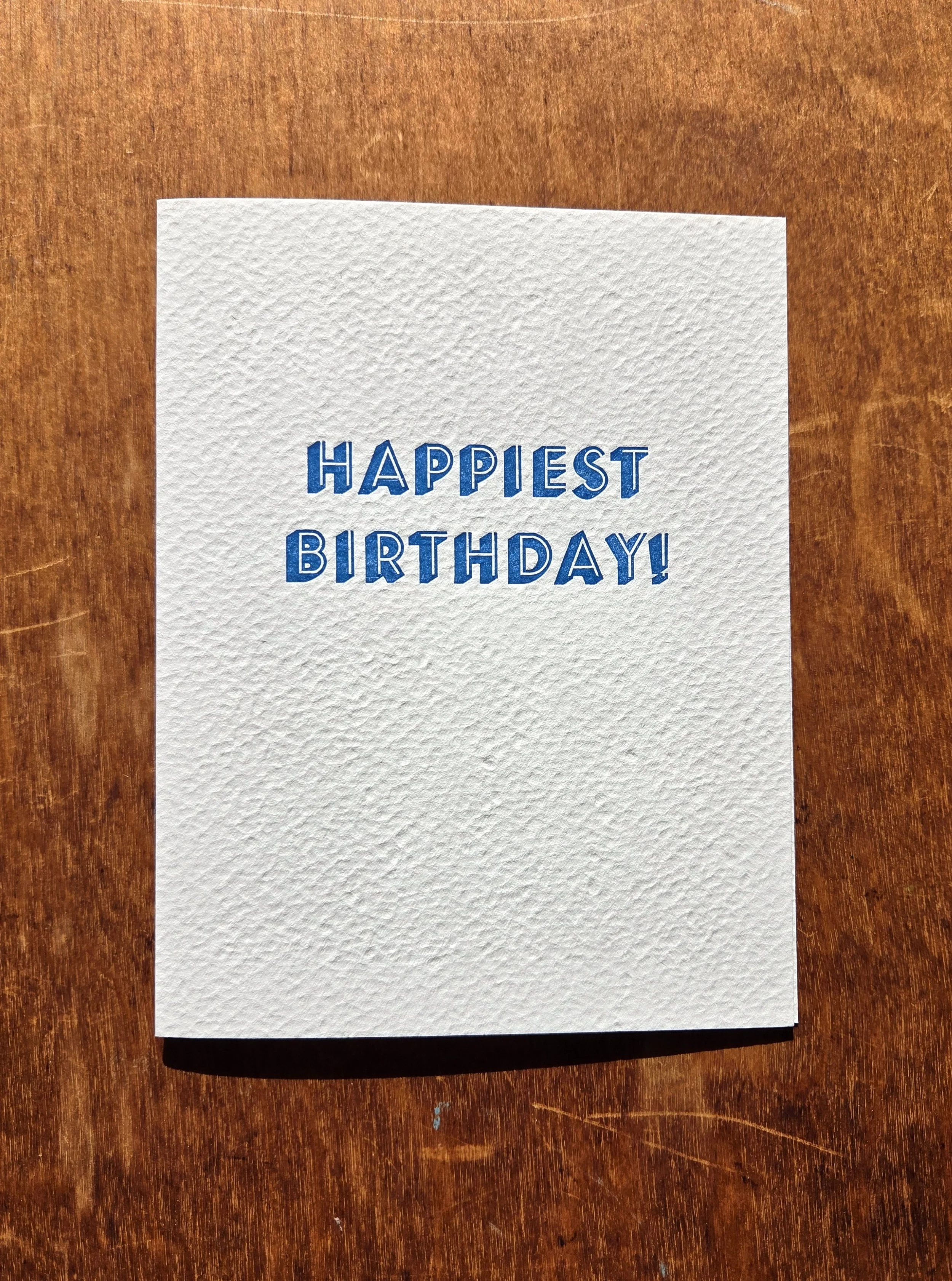 Happiest Birthday Card
