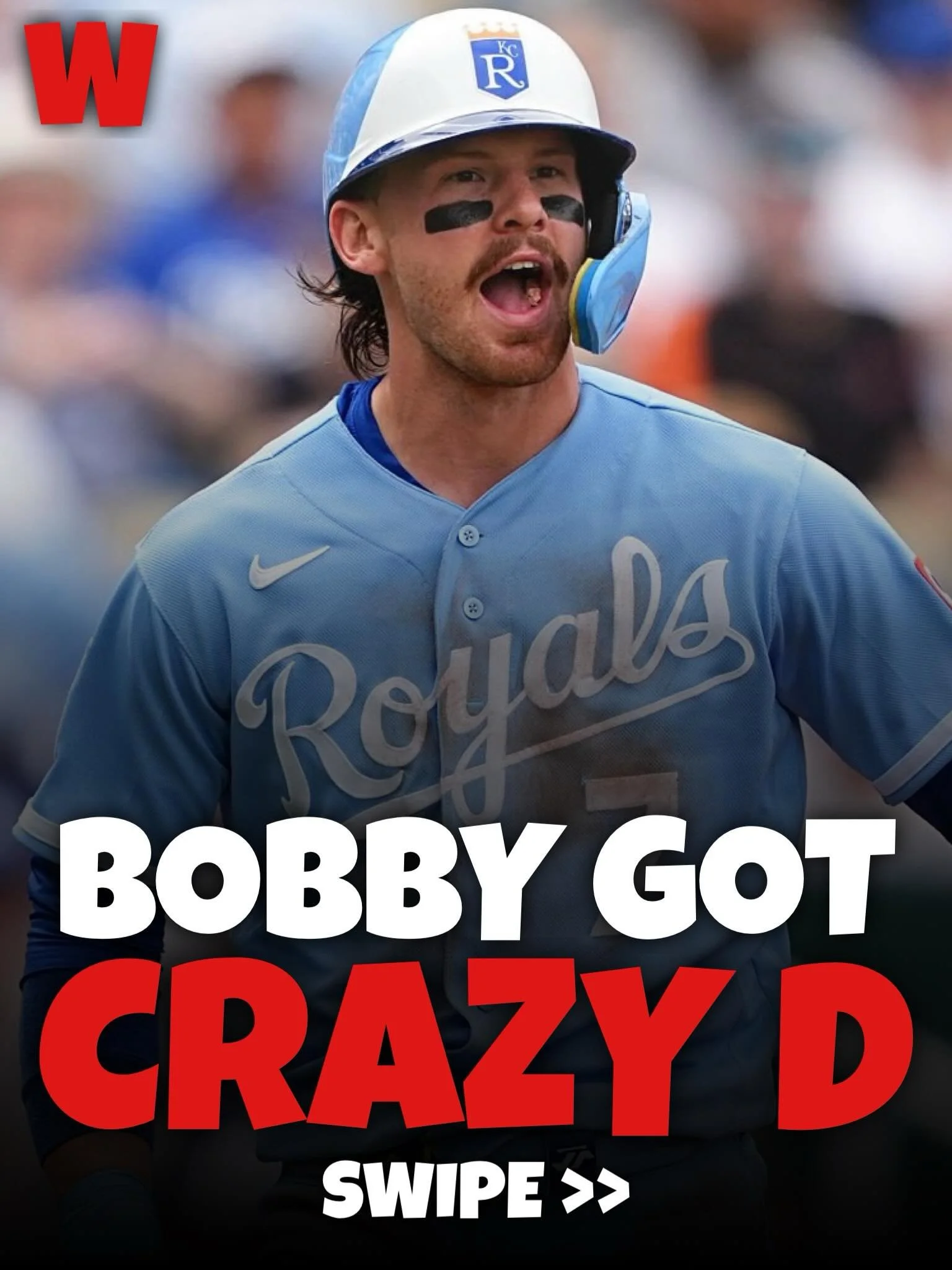 Bobby Witt Jr. is putting on a legendary 2026 campaign so far 🔥

He&rsquo;s currently right behind Aaron Judge as far as AL MVP odds, and you can make a legit argument as to why he should win the award. The dudes defense alone is insane, but he&rsqu