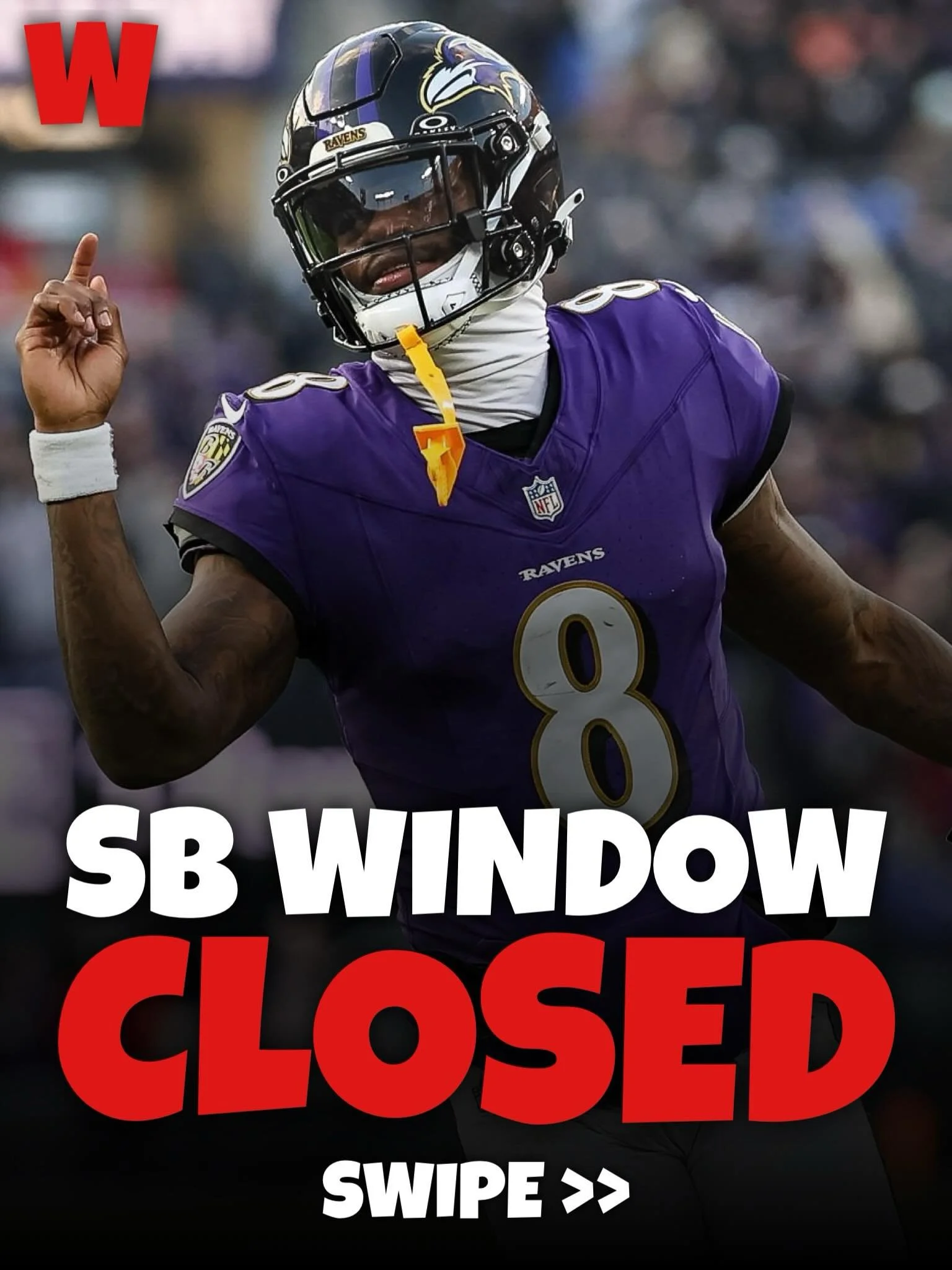 Is Lamar Jackson&rsquo;s Super Bowl window closed? 🤔

Lamar&rsquo;s certainly had better rosters around him than the one built here in 2026 and still hasn&rsquo;t got the job done. Ravens lost numerous key pieces in free agency this offseason, and L