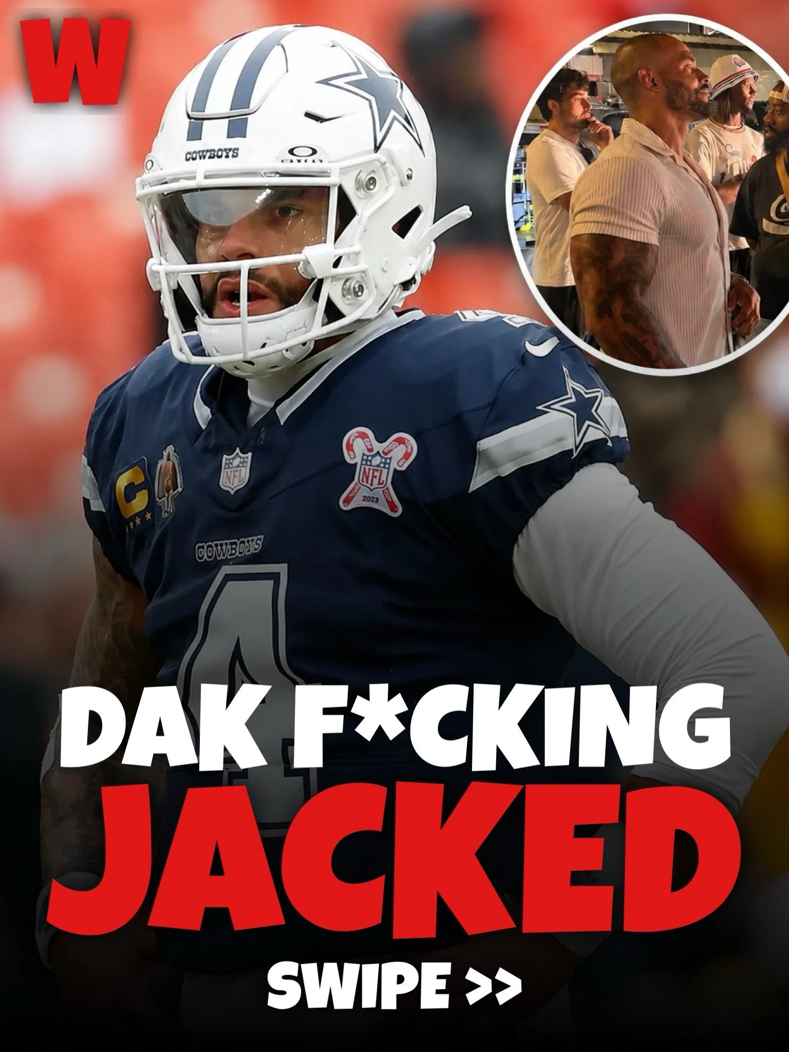 Dak Prescott is looking DIALED ahead of 2026 👀

At age 32 it feels like now or never for him, as he&rsquo;s got the best WR duo in the league and a revamped defense that should be miles beyond the unit last year.

Latest buzz suggests he&rsquo;s bee
