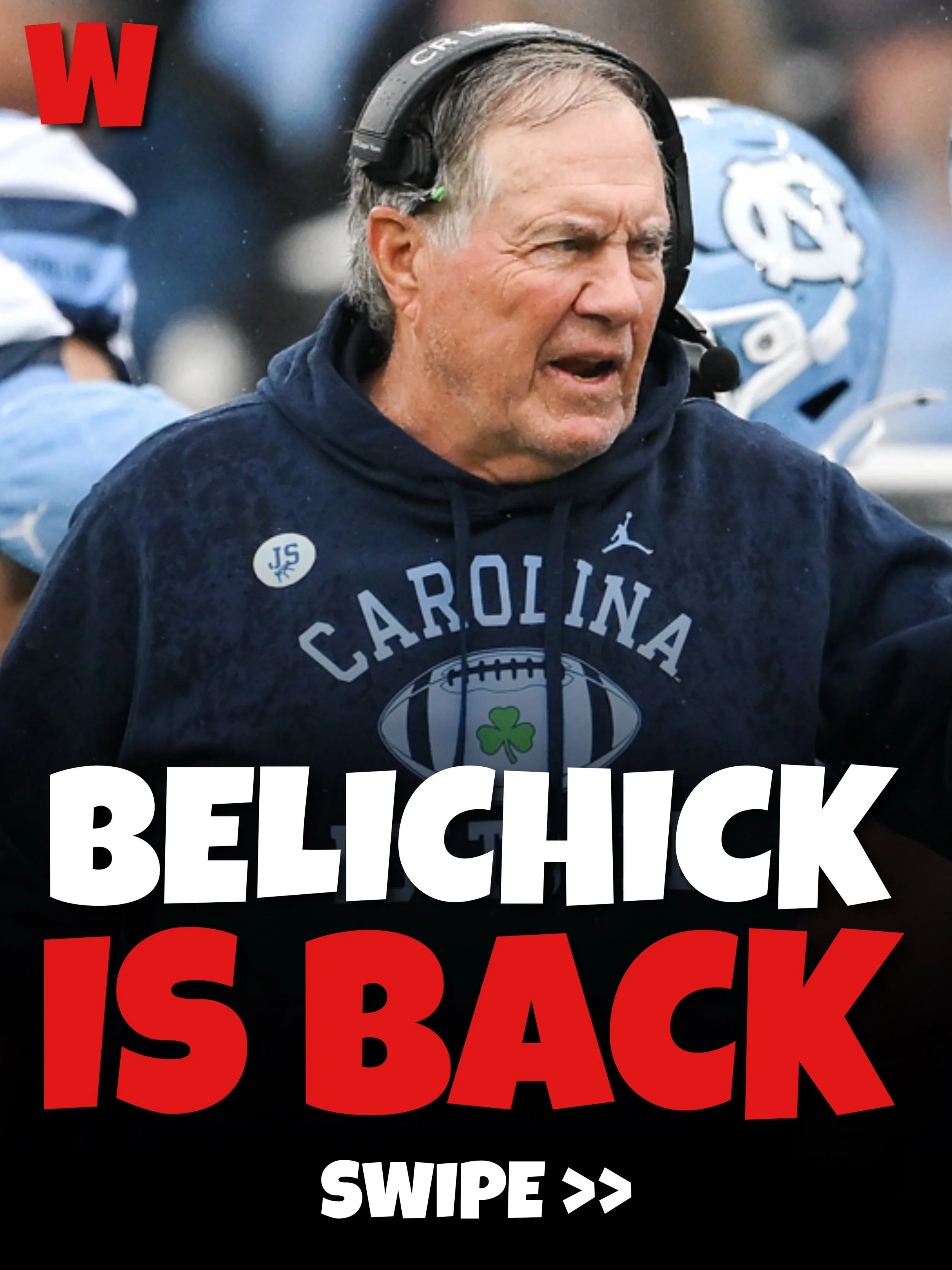 Bill Belichick just made a STATEMENT IN Week 0 😮

UNC just pulled off the upset win over TCU, 15-10 in Dublin with a dominant defensive effort. Let&rsquo;s realize too UNC was playing this game without their DC Steve Belichick, so Bill deserves lott